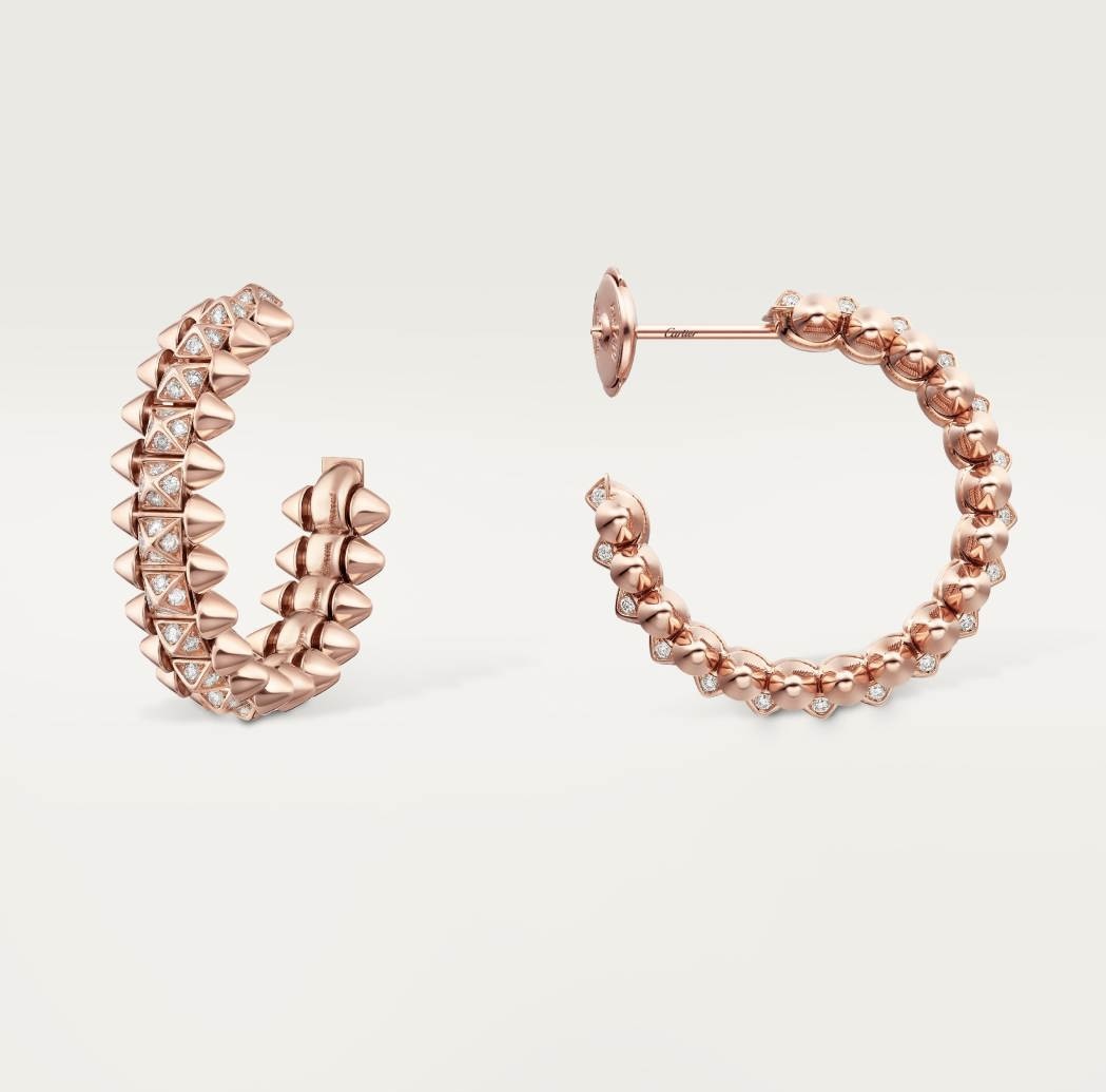 Cartier Clash de Cartier 까르띠애 클래시 다이아몬드 귀걸이 18K 골드 13