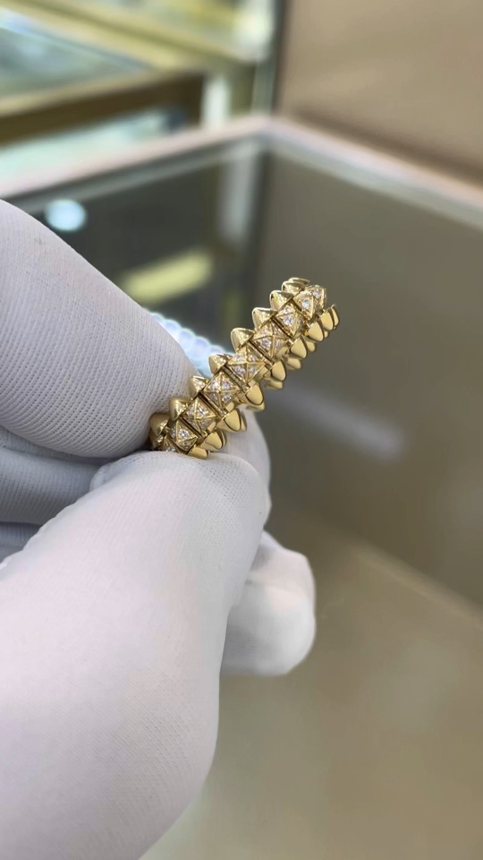 Cartier Clash de Cartier 까르띠애 클래시 다이아몬드 반지 18K 골드 3