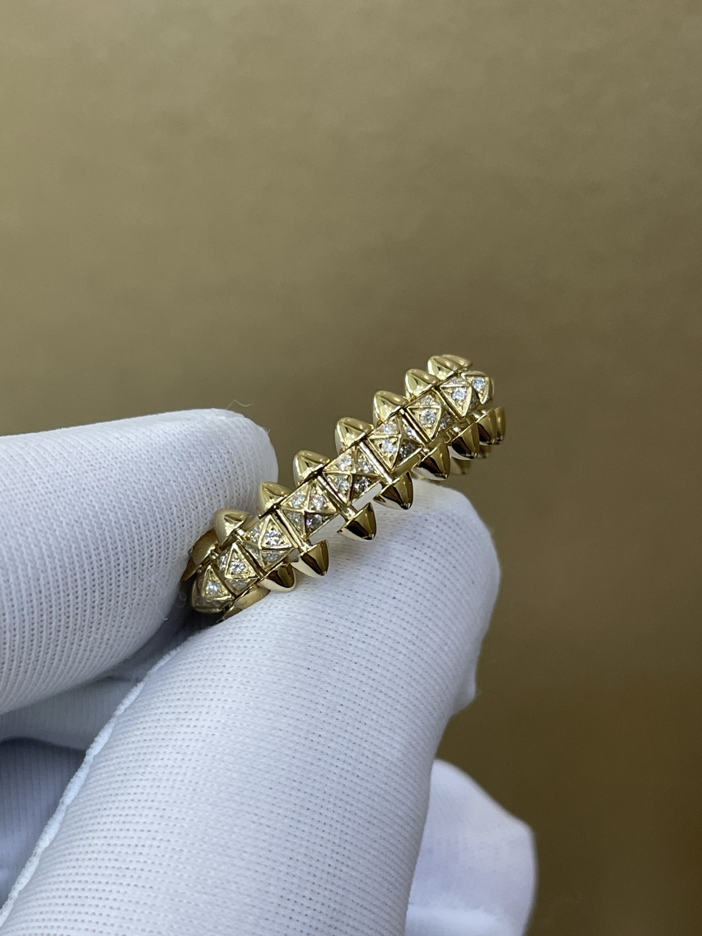 Cartier Clash de Cartier 까르띠애 클래시 다이아몬드 반지 18K 골드 5