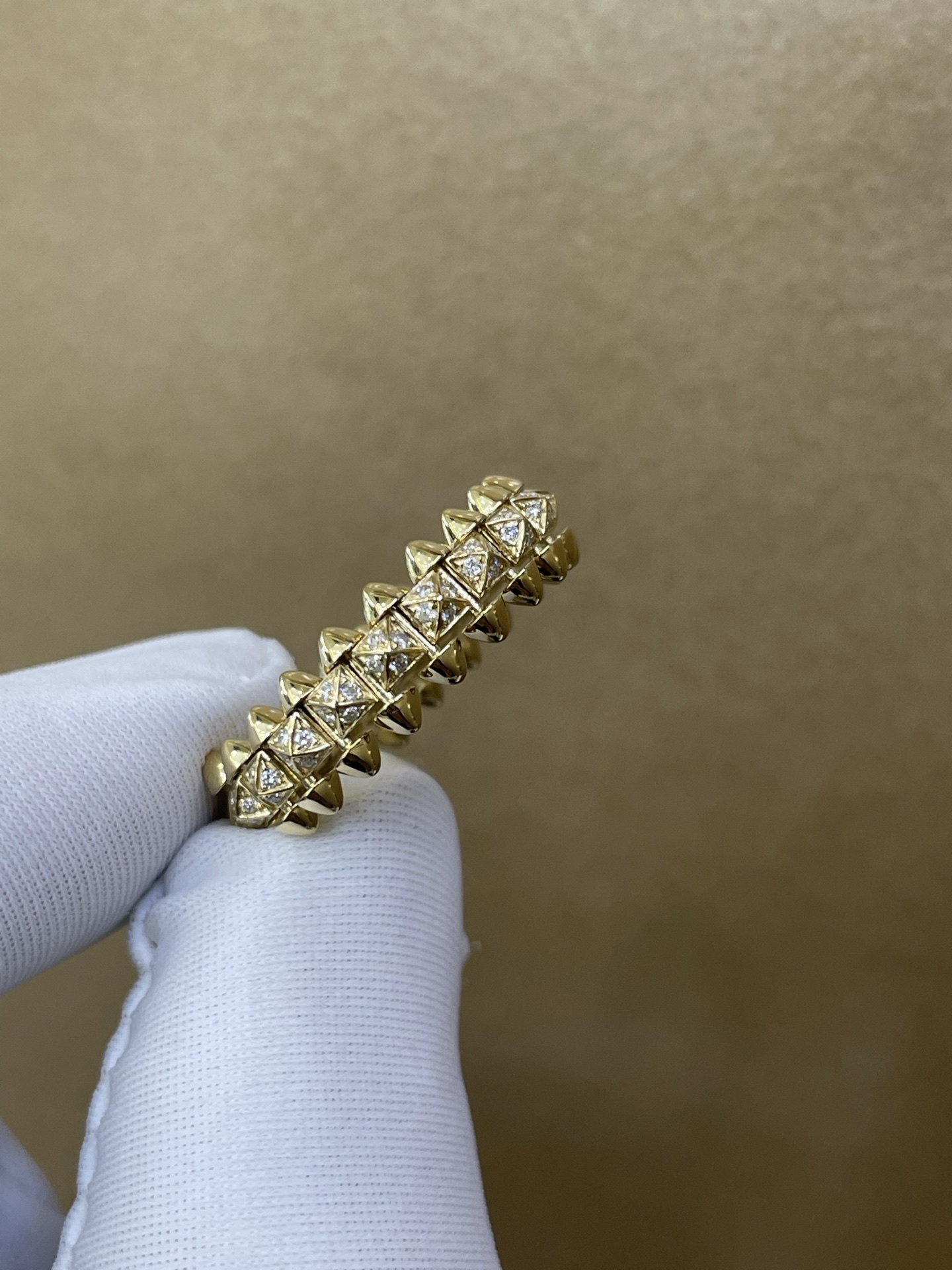 Cartier Clash de Cartier 까르띠애 클래시 다이아몬드 반지 18K 골드 9