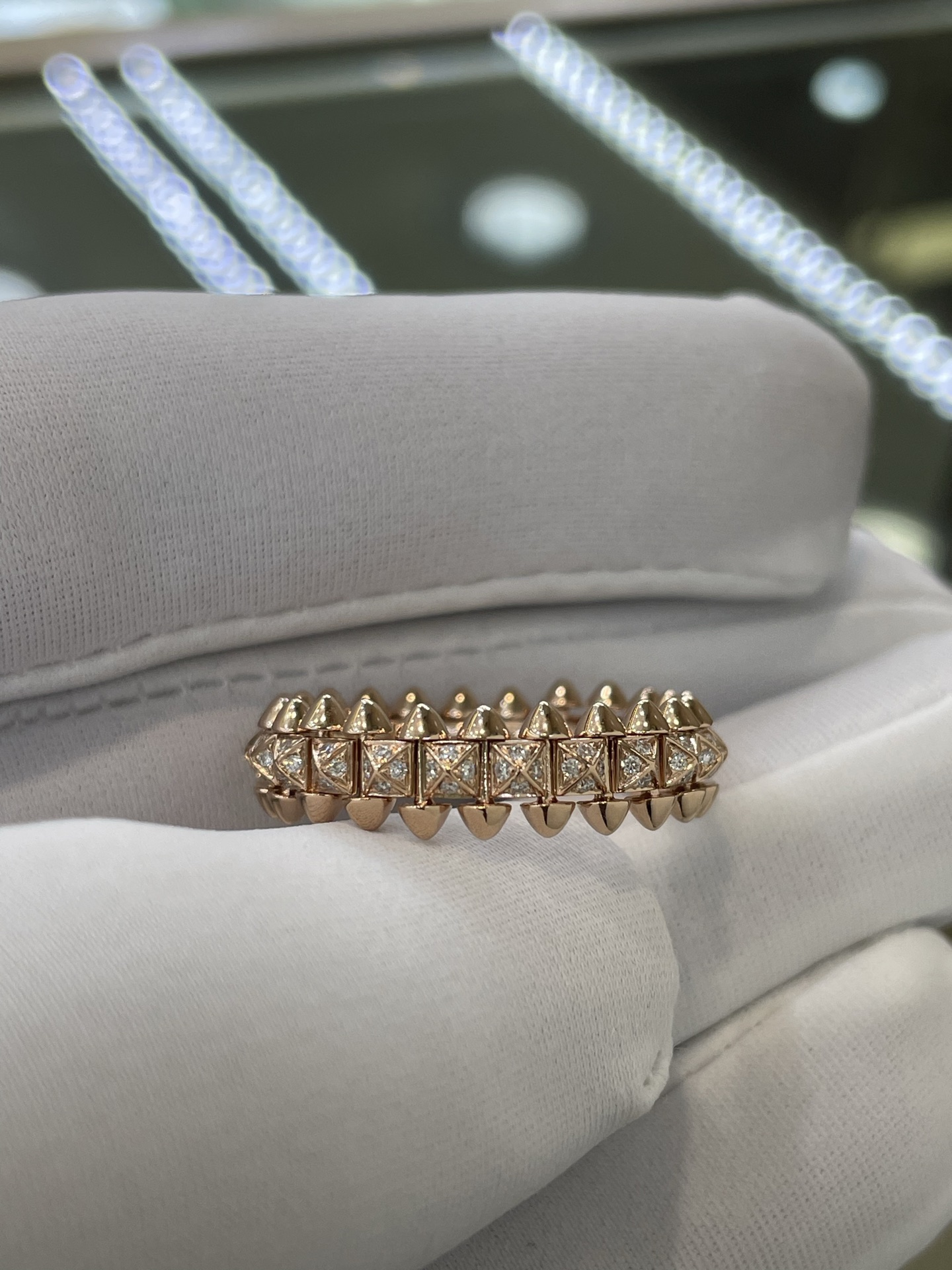 Cartier Clash de Cartier 까르띠애 클래시 다이아몬드 반지 18K 골드 11