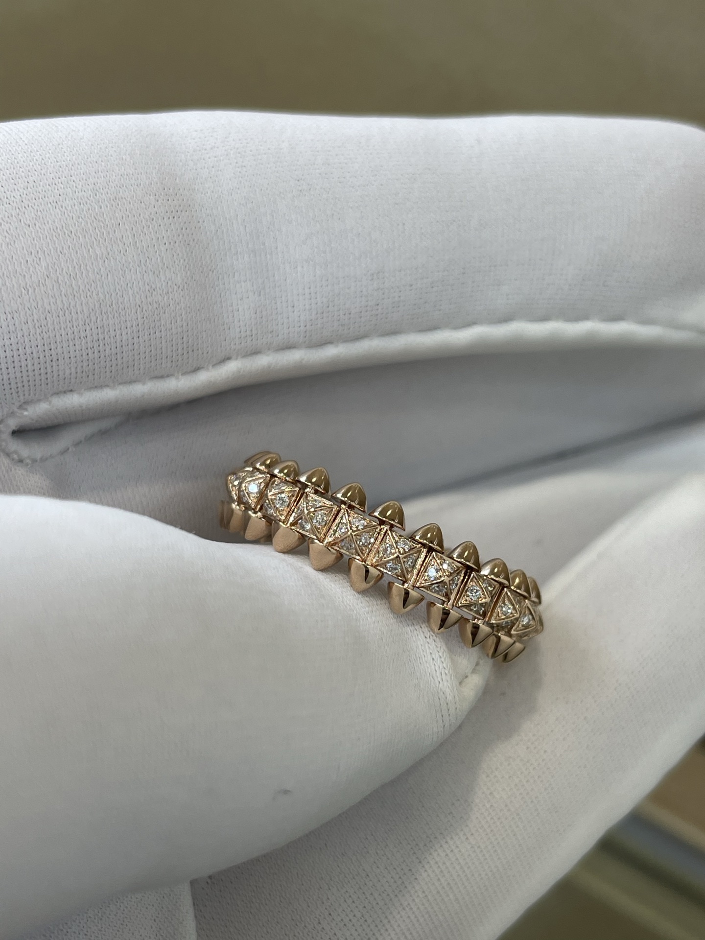 Cartier Clash de Cartier 까르띠애 클래시 다이아몬드 반지 18K 골드 12