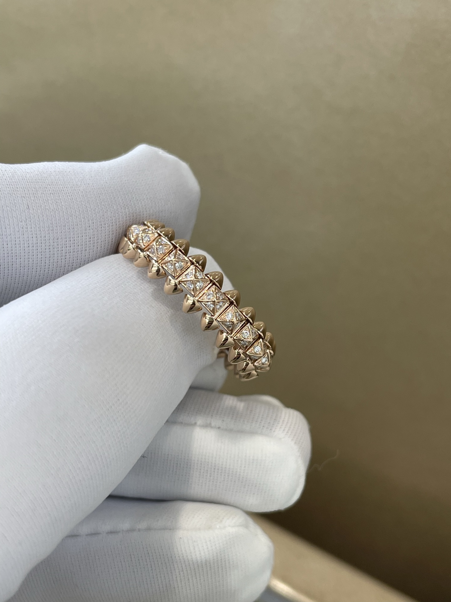 Cartier Clash de Cartier 까르띠애 클래시 다이아몬드 반지 18K 골드 13