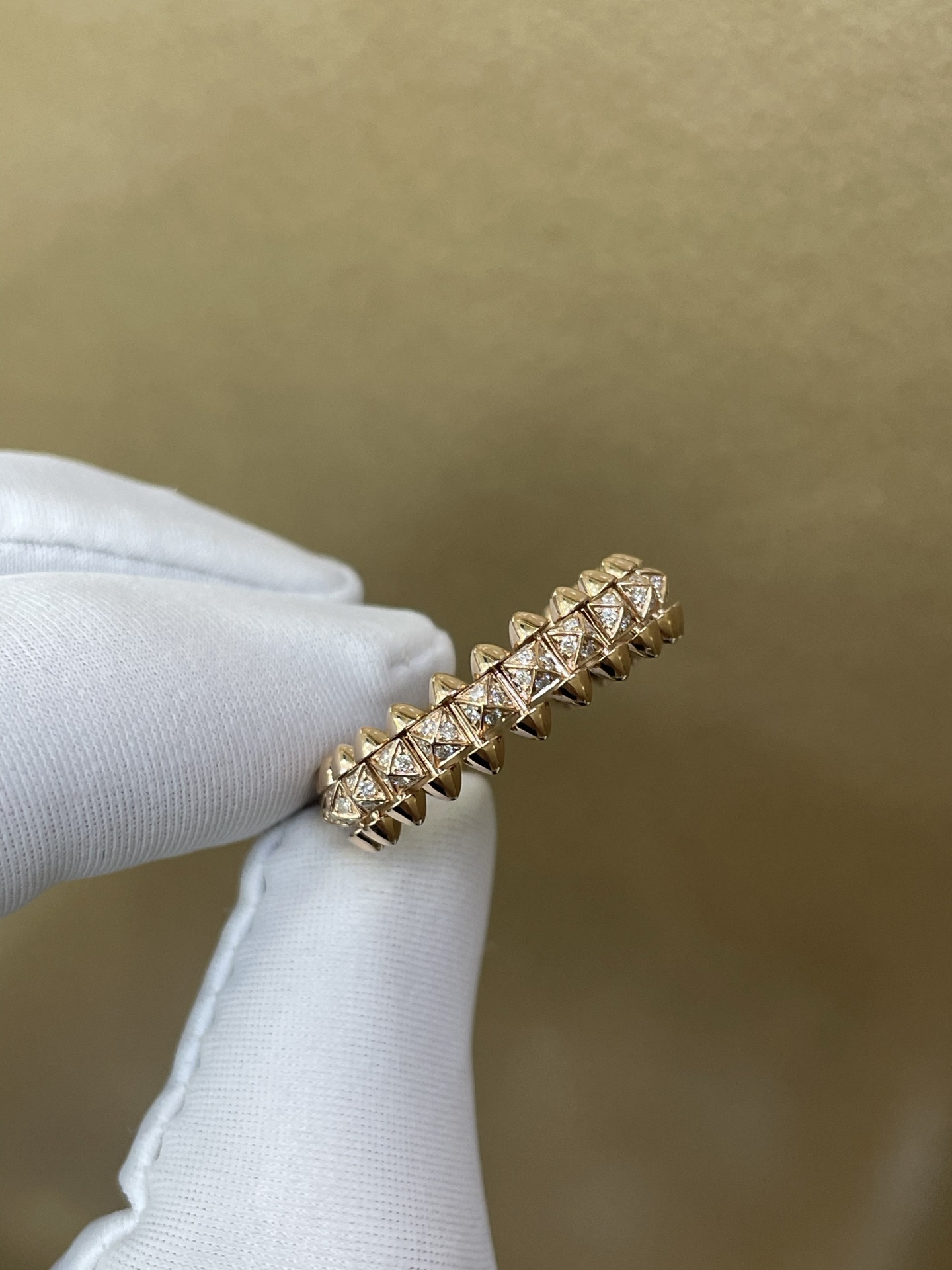 Cartier Clash de Cartier 까르띠애 클래시 다이아몬드 반지 18K 골드 14