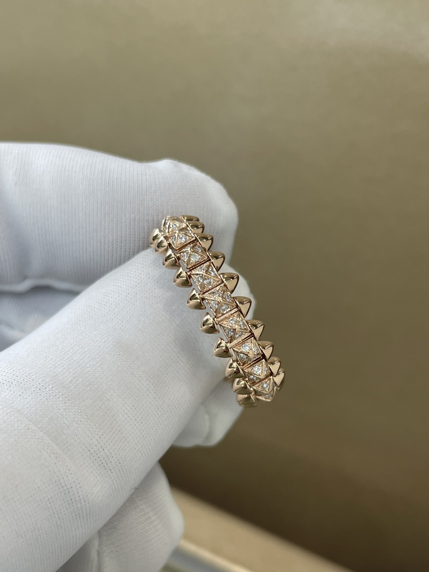 Cartier Clash de Cartier 까르띠애 클래시 다이아몬드 반지 18K 골드 16