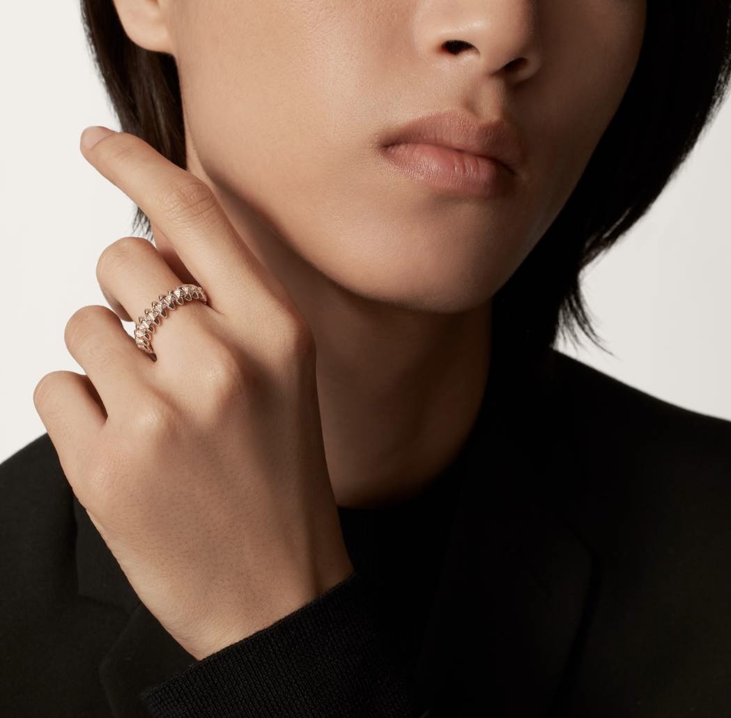 Cartier Clash de Cartier 까르띠애 클래시 다이아몬드 반지 18K 골드 18