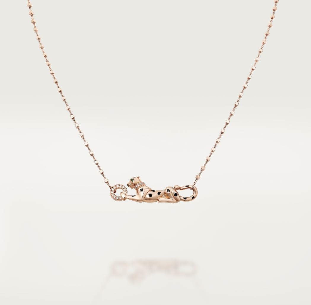 Cartier Panthère 팬더 다이아몬드 목걸이 18K 골드 2