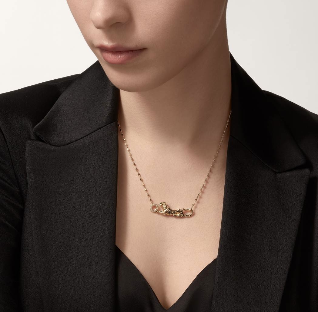 Cartier Panthère 팬더 다이아몬드 목걸이 18K 골드 6