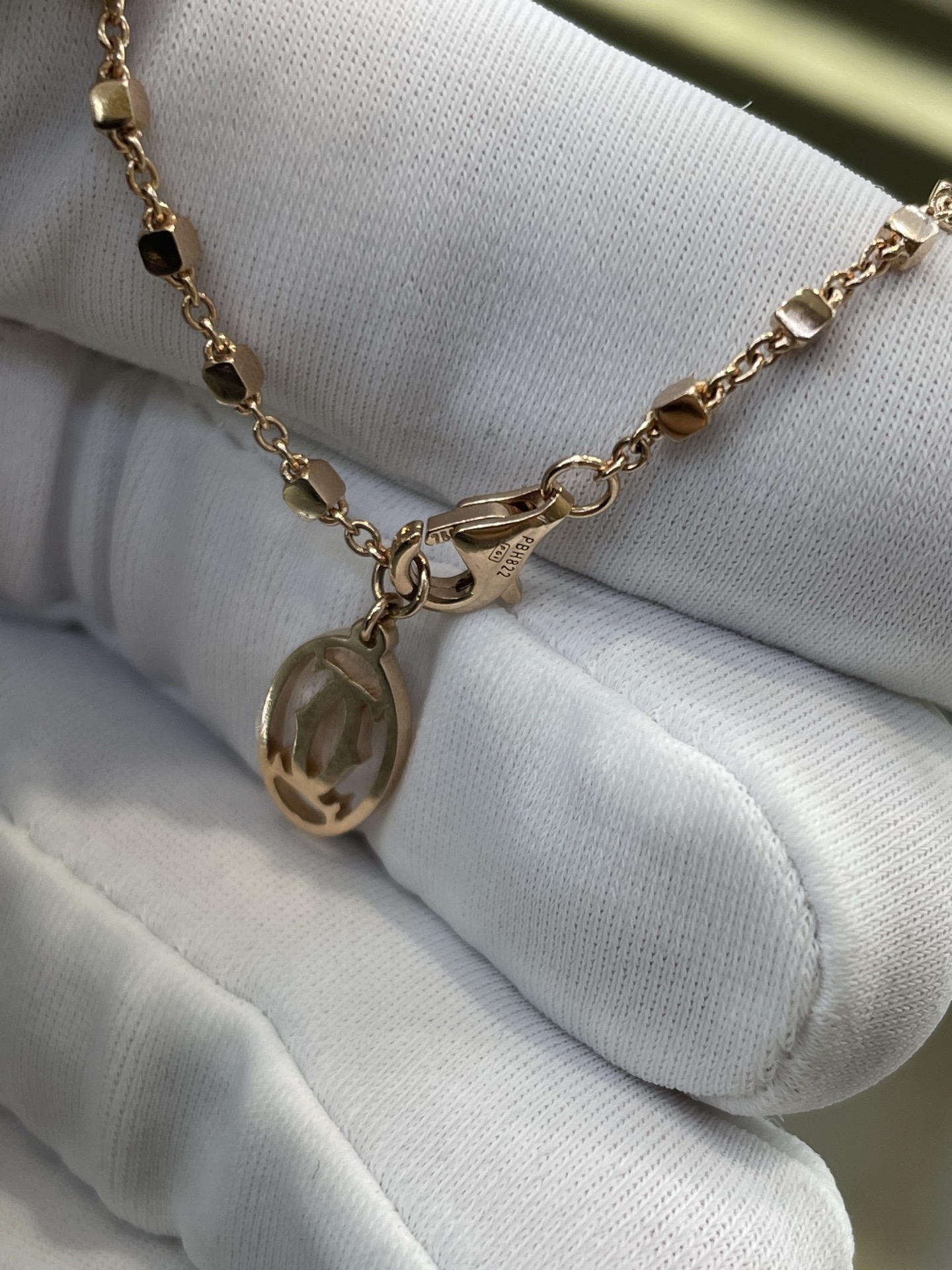 Cartier Panthère 팬더 다이아몬드 목걸이 18K 골드 9