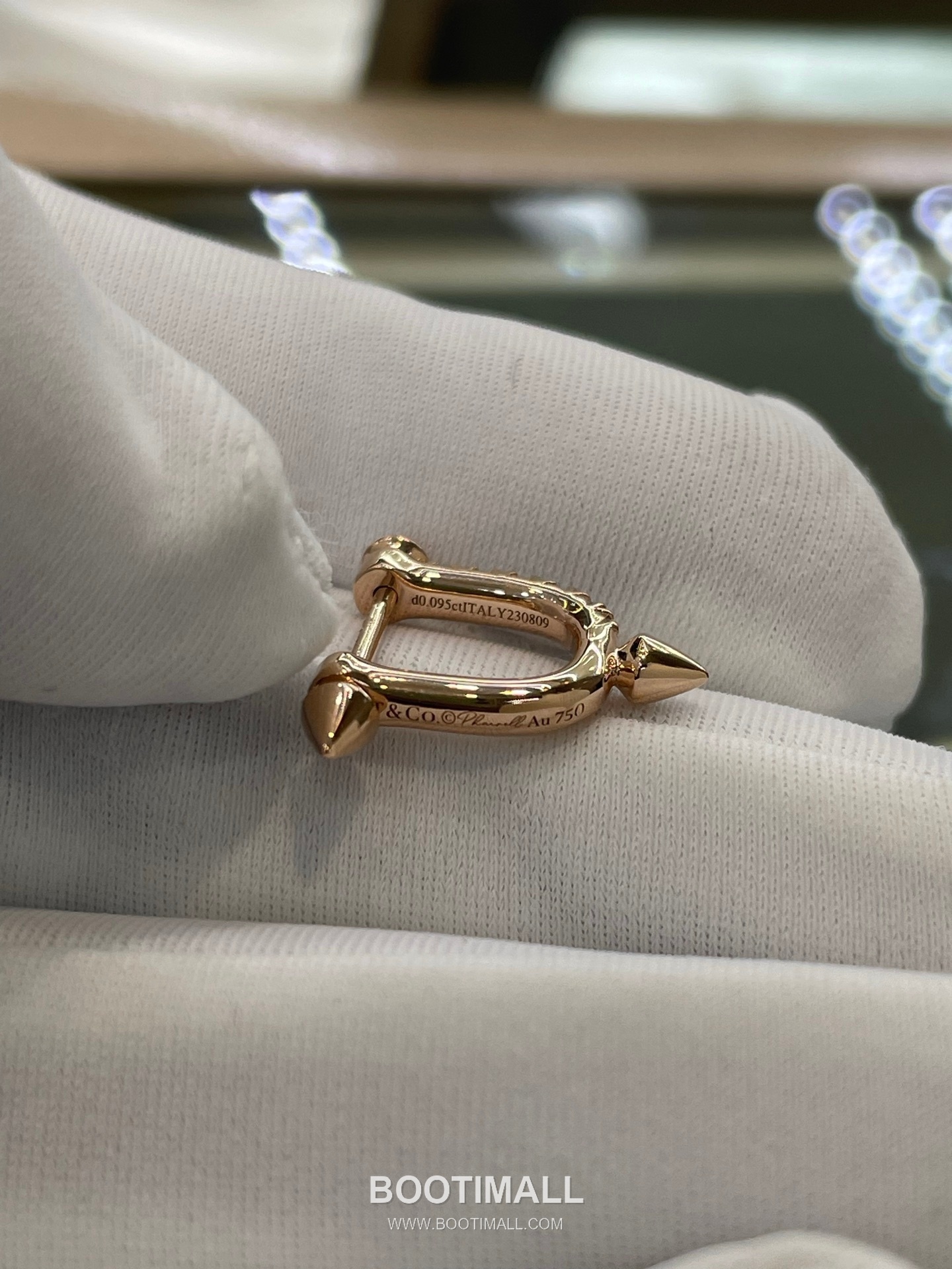 Cartier Titan Earrings 18K Gold, Diamonds Gold 까르띠에 타이탄 이어링 18K 골드, 다이아몬드 골드 13