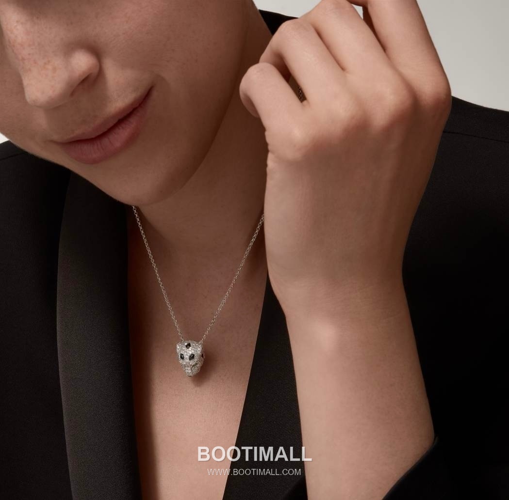 Cartier Panther Diamond Necklace 18K Gold, Diamond Gold 까르띠에 표범 다이아몬드 목걸이 18K 골드, 다이아몬드 골드 2