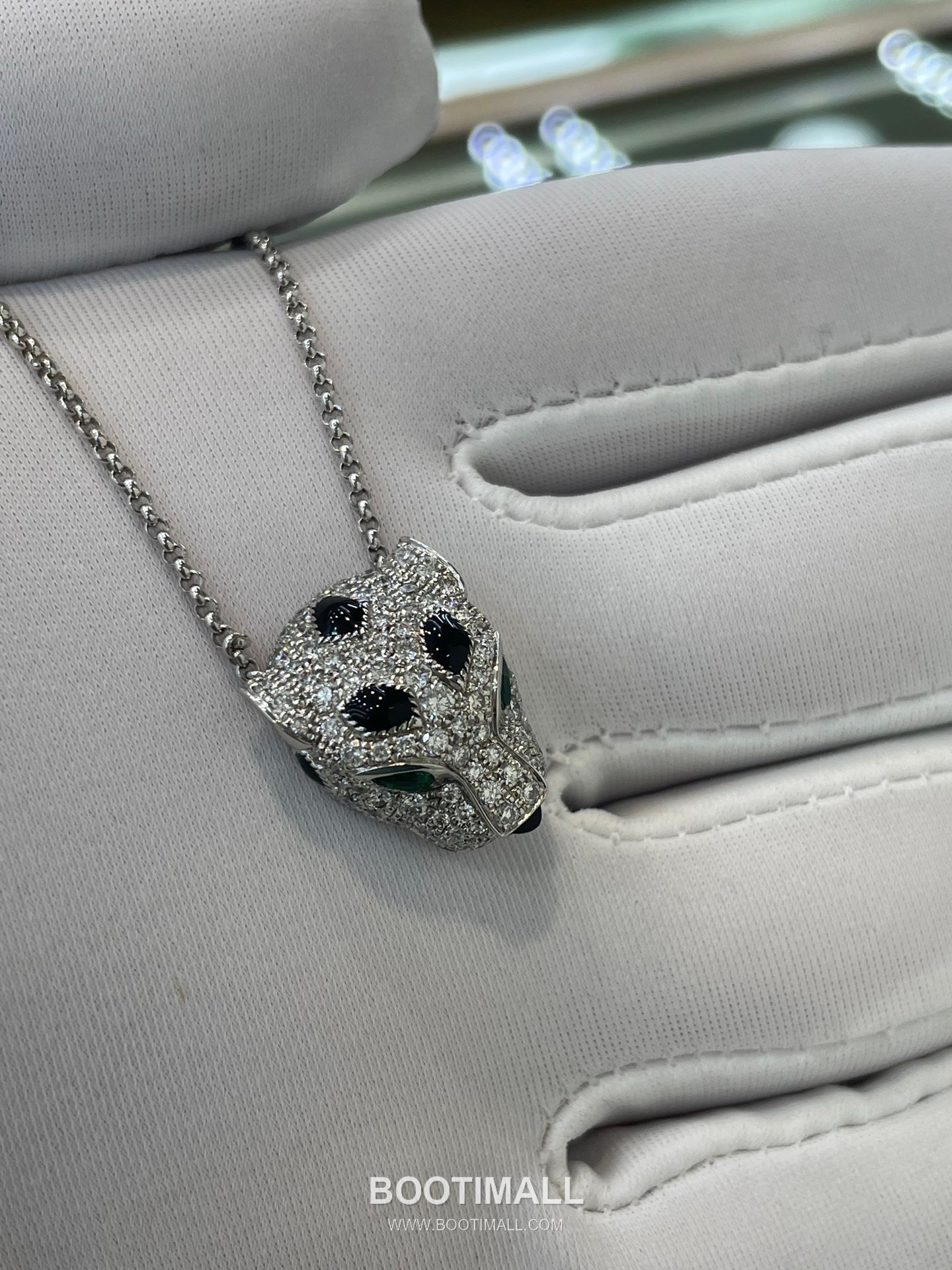 Cartier Panther Diamond Necklace 18K Gold, Diamond Gold 까르띠에 표범 다이아몬드 목걸이 18K 골드, 다이아몬드 골드 4