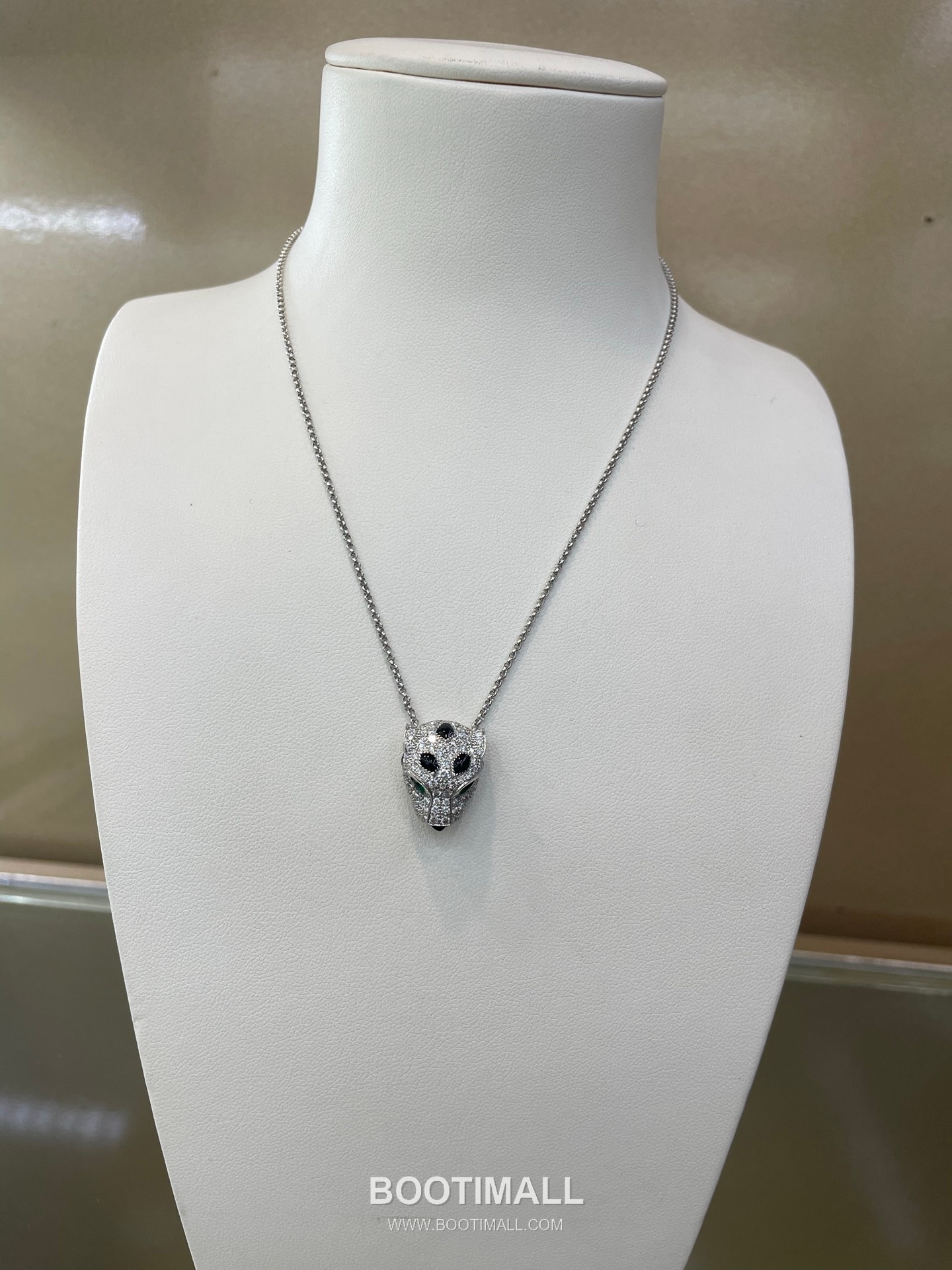 Cartier Panther Diamond Necklace 18K Gold, Diamond Gold 까르띠에 표범 다이아몬드 목걸이 18K 골드, 다이아몬드 골드 8