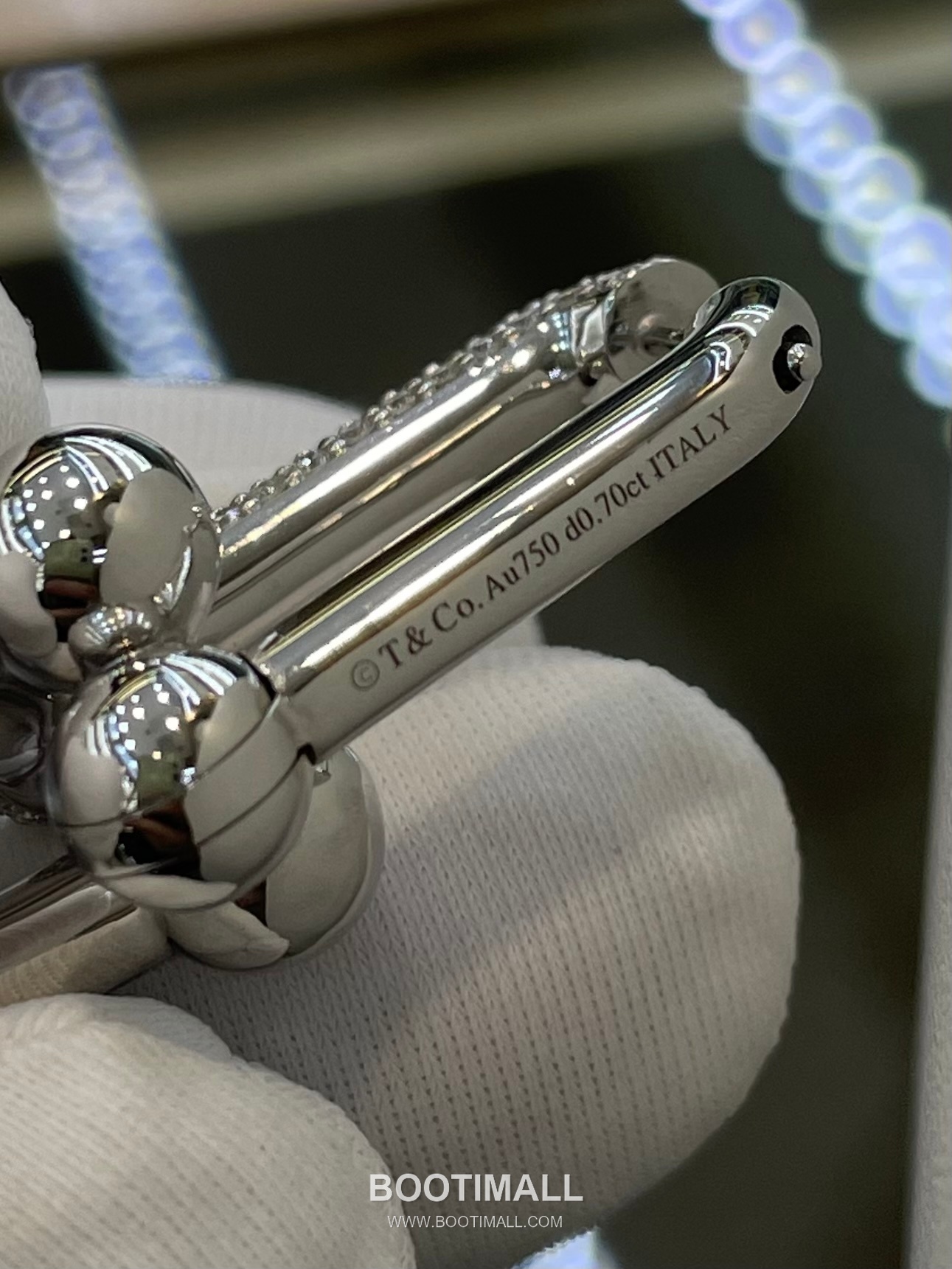 Cartier Chain Link Earrings 18K Gold, Diamonds Gold 까르띠에 체인 링 귀걸이 18K 골드, 다이아몬드 골드 7