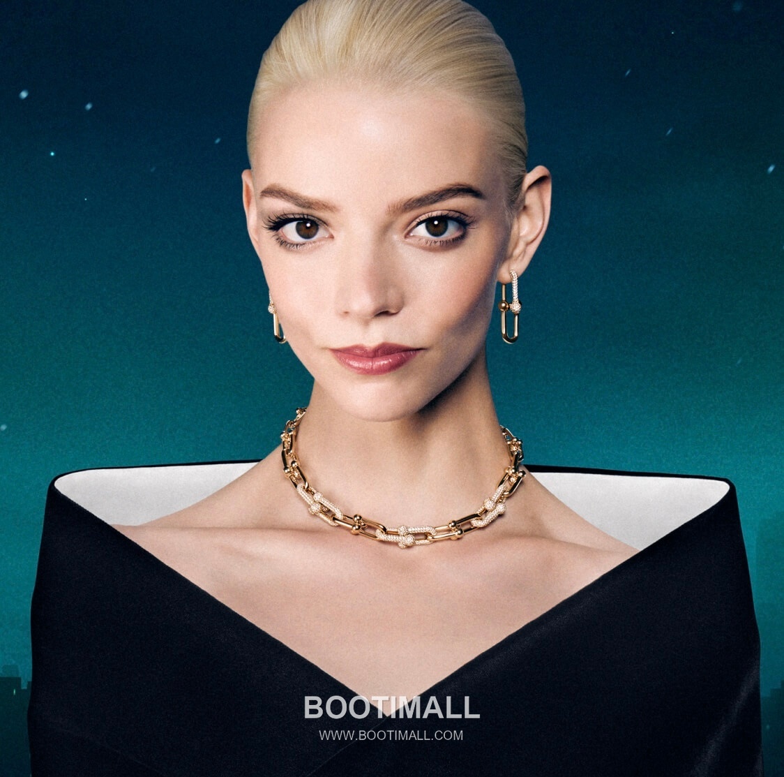 Cartier Chain Link Earrings 18K Gold, Diamonds Gold 까르띠에 체인 링 귀걸이 18K 골드, 다이아몬드 골드 3