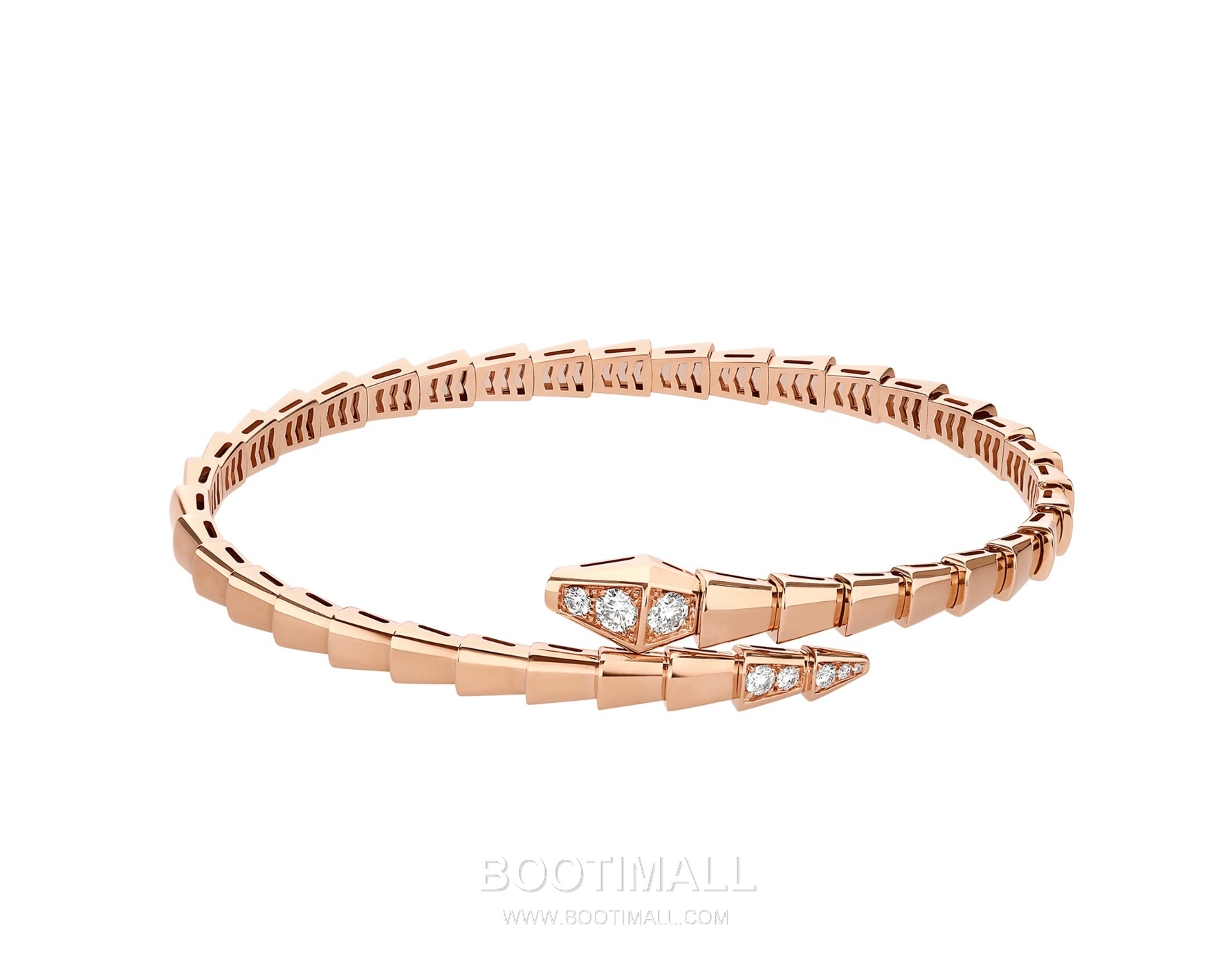 Bulgari Snake Diamond Bracelet 18K Gold, Diamond Gold 불가리 스네이크 다이아몬드 팔찌 18K 골드, 다이아몬드 골드 2