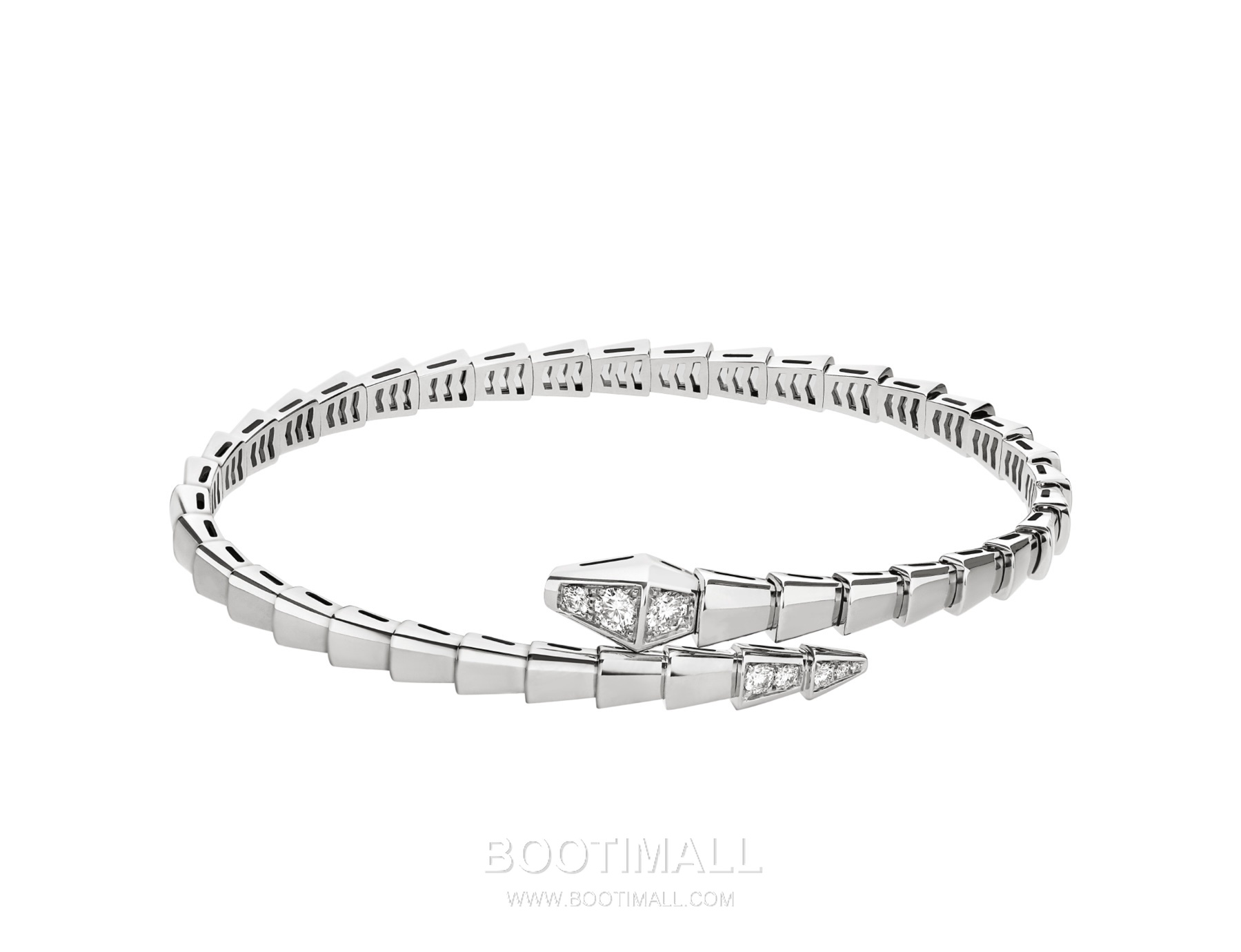 Bulgari Snake Diamond Bracelet 18K Gold, Diamond Gold 불가리 스네이크 다이아몬드 팔찌 18K 골드, 다이아몬드 골드 3