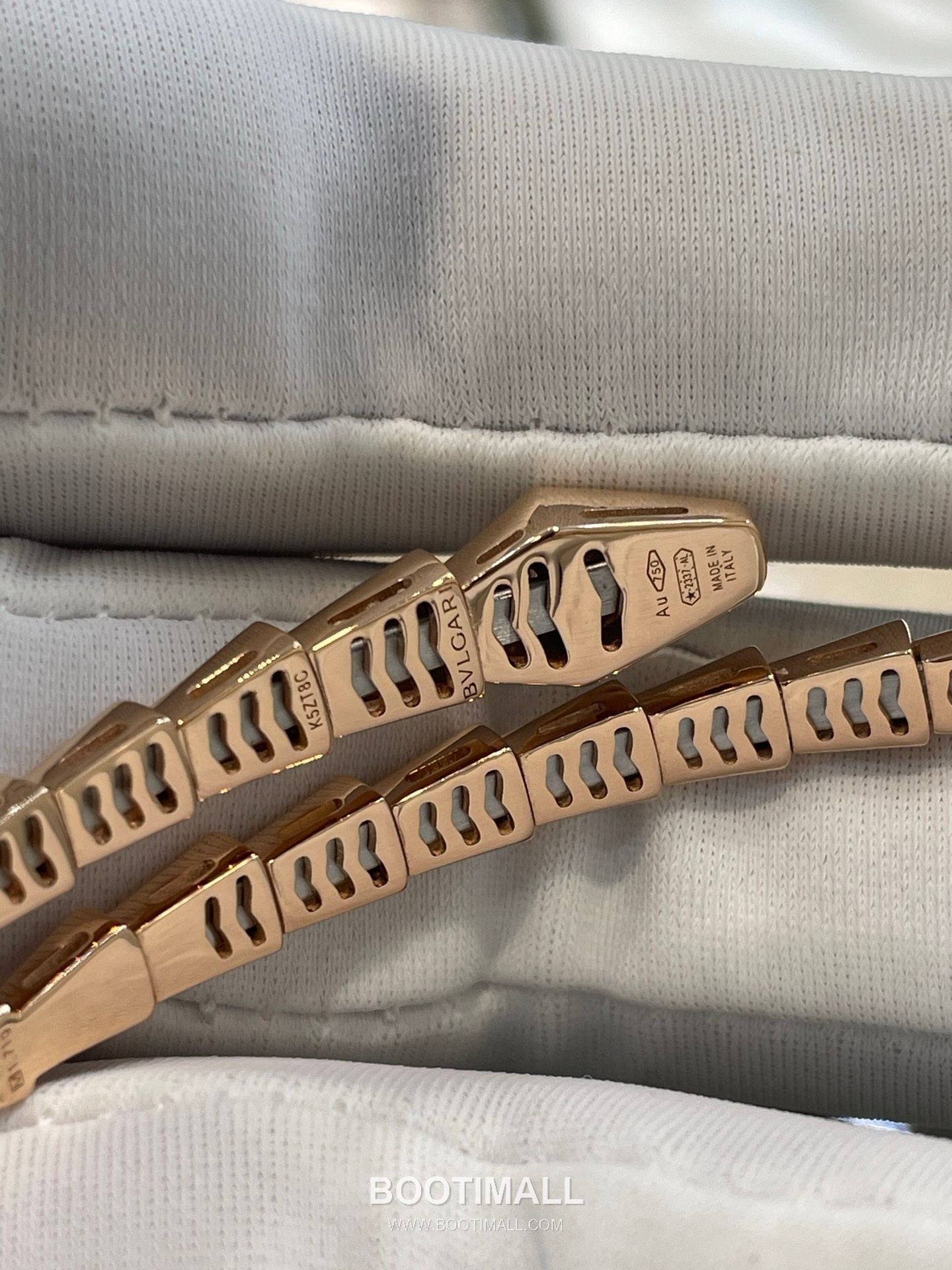 Bulgari Snake Diamond Bracelet 18K Gold, Diamond Gold 불가리 스네이크 다이아몬드 팔찌 18K 골드, 다이아몬드 골드 11