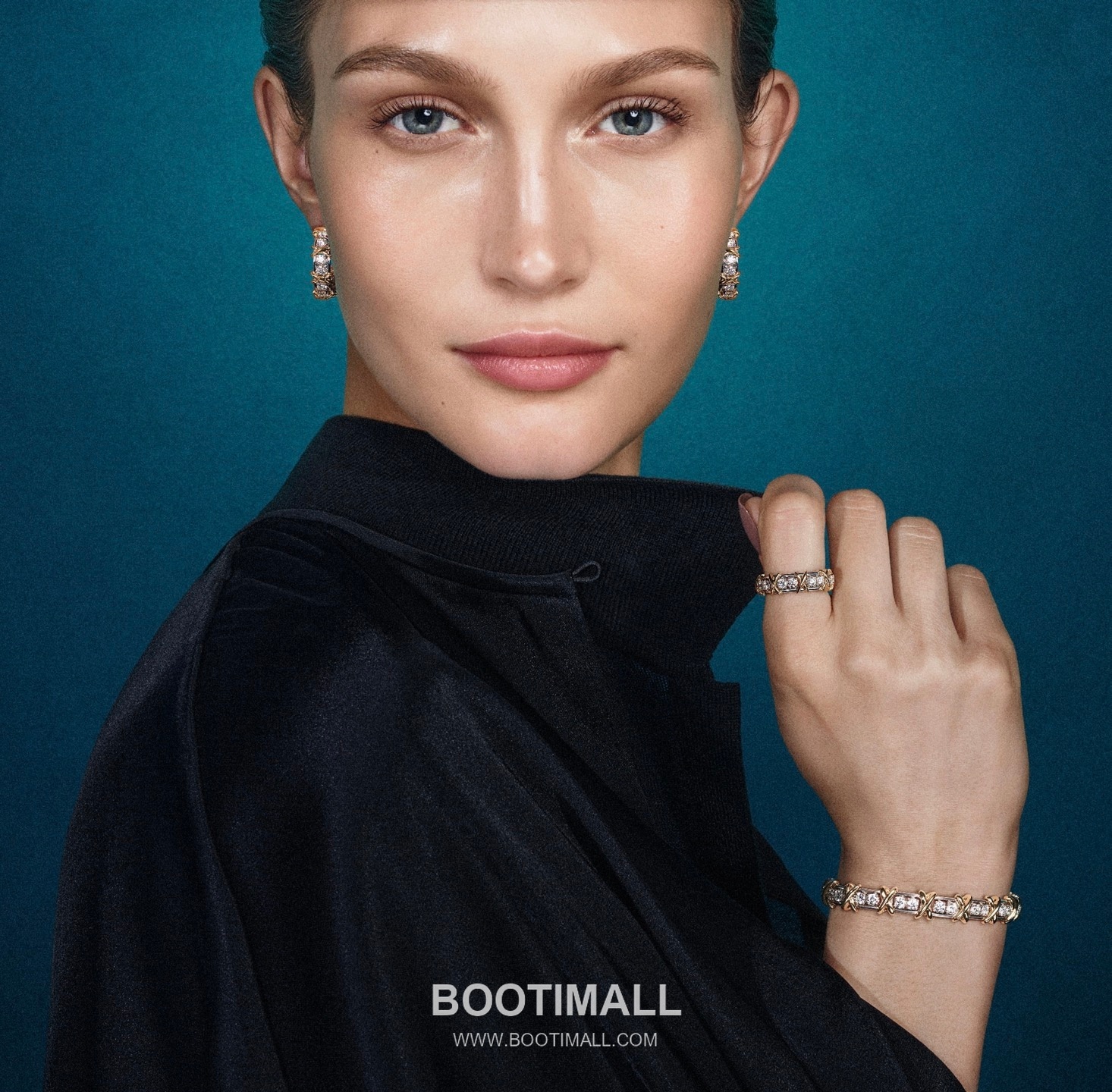 Hermes Sixteen Stone Bracelet 18K Gold, Platinum, Diamond Gold 에르메스 십육석 팔찌 18K 골드, 플래티넘, 다이아몬드 골드 12