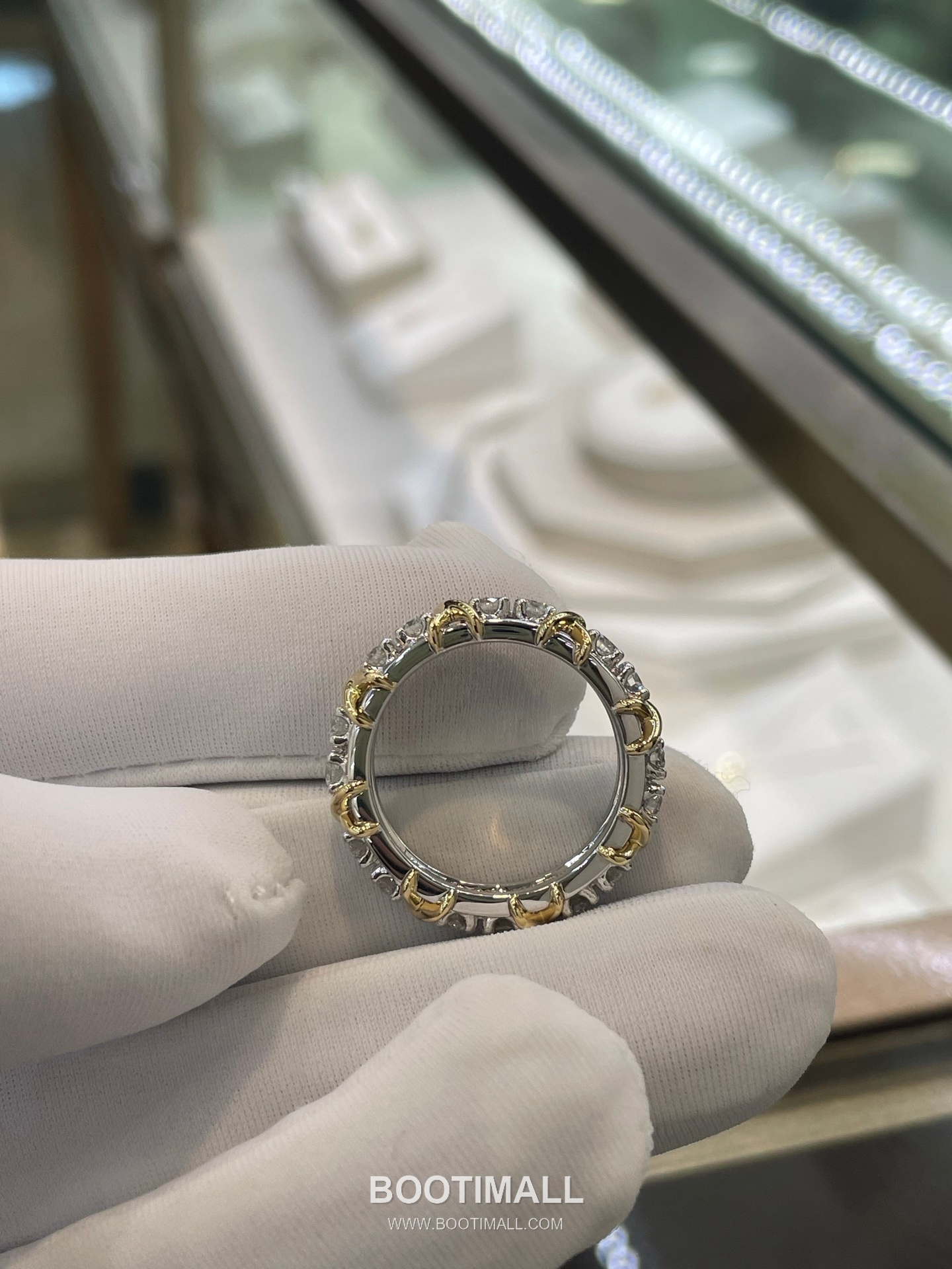 Hermes Sixteen Stone Bracelet 18K Gold, Platinum, Diamond Gold 에르메스 십육석 팔찌 18K 골드, 플래티넘, 다이아몬드 골드 22