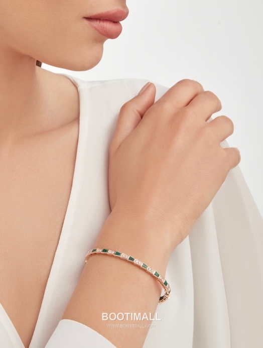 Bulgari Serpent Bracelet 18K Gold, Diamond Gold 불가리 영 팔찌 18K 골드, 다이아몬드 골드 3