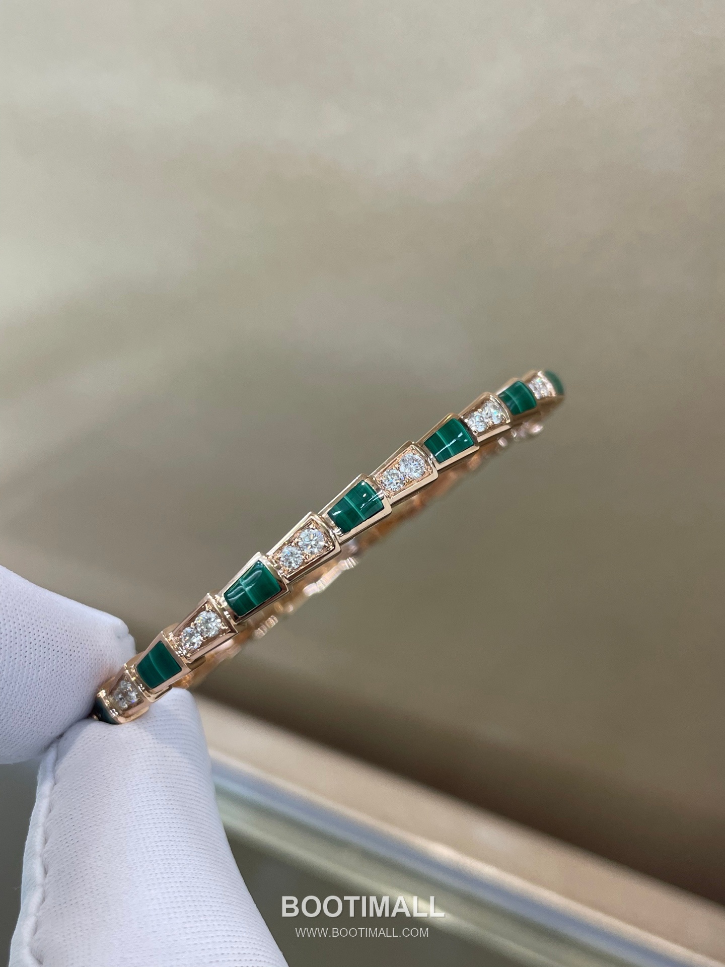 Bulgari Serpent Bracelet 18K Gold, Diamond Gold 불가리 영 팔찌 18K 골드, 다이아몬드 골드 4