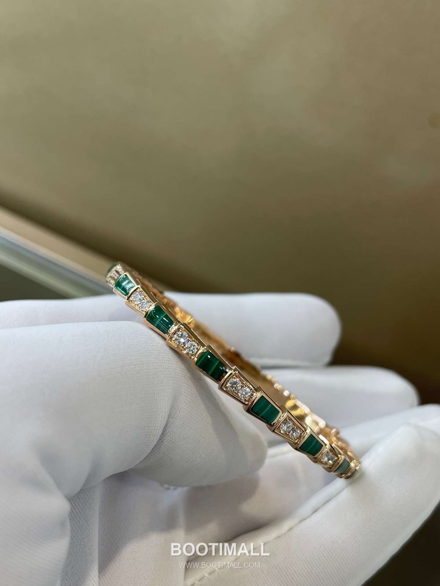 Bulgari Serpent Bracelet 18K Gold, Diamond Gold 불가리 영 팔찌 18K 골드, 다이아몬드 골드 5