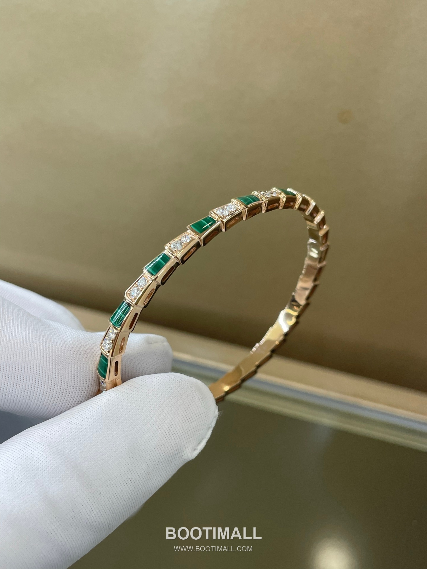 Bulgari Serpent Bracelet 18K Gold, Diamond Gold 불가리 영 팔찌 18K 골드, 다이아몬드 골드 6