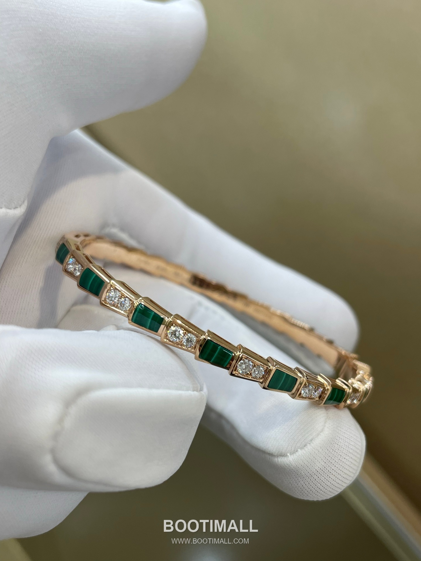 Bulgari Serpent Bracelet 18K Gold, Diamond Gold 불가리 영 팔찌 18K 골드, 다이아몬드 골드 8