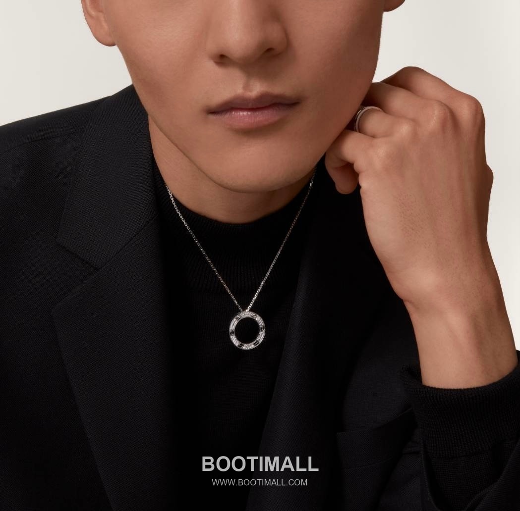 Cartier Full Diamond Necklace 18K Gold, Diamond Gold 까르띠에 대빙만 다이아 목걸이 18K 골드, 다이아몬드 골드 1