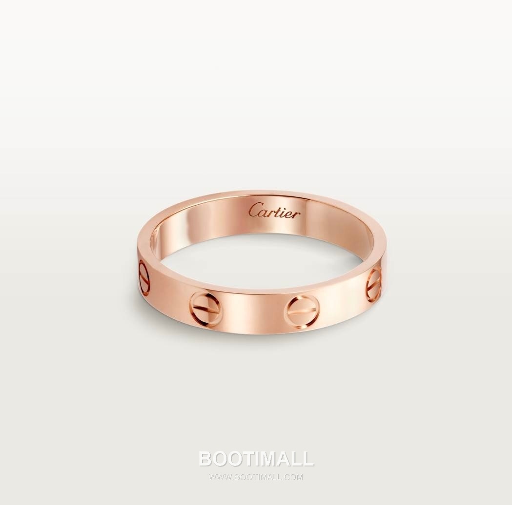 Narrow Screw Ring 18K Gold Rose Gold 좁은 버전 반지 18K 골드 로즈골드 2