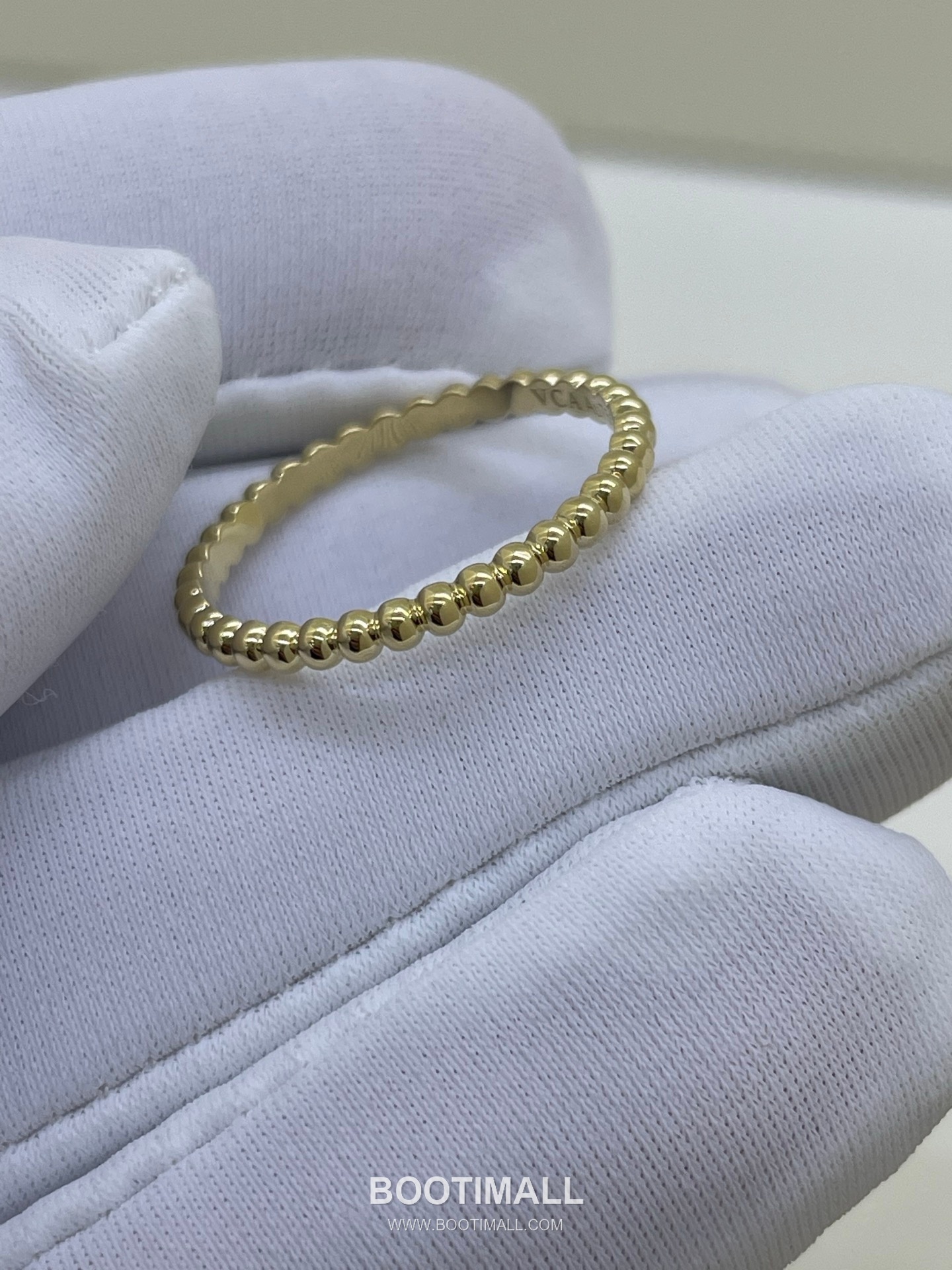 Round Bead Ring 18K Gold Gold 원주 반지 18K 골드 골드 6