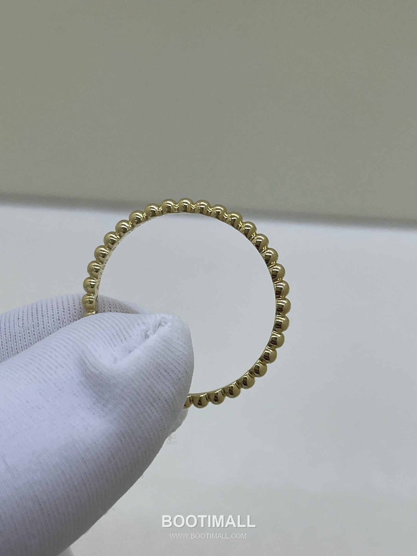 Round Bead Ring 18K Gold Gold 원주 반지 18K 골드 골드 7