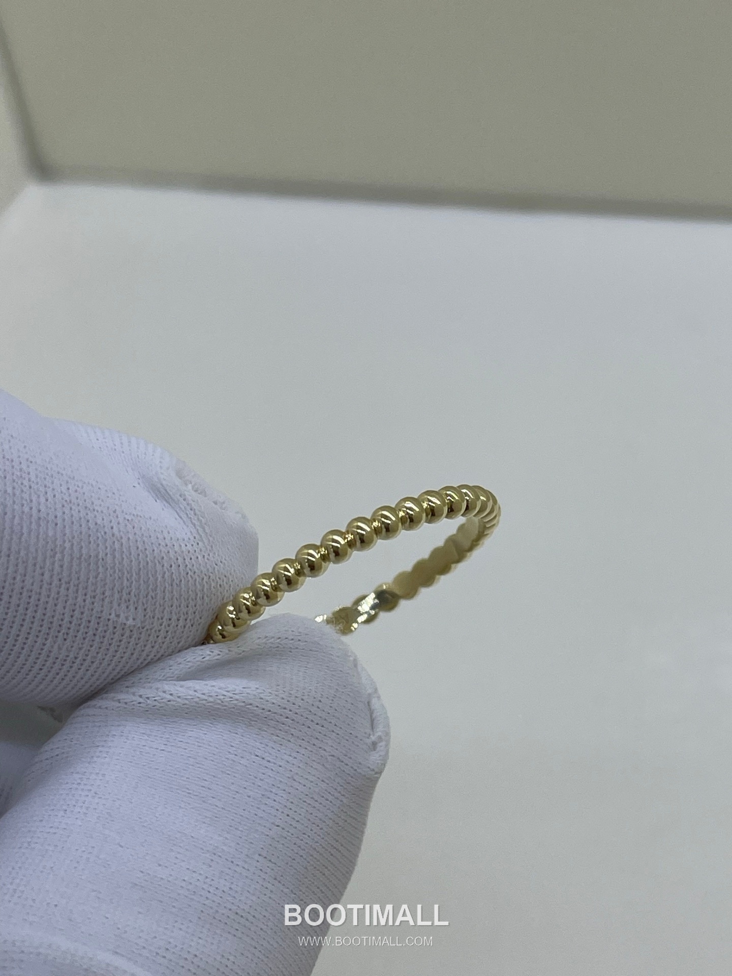 Round Bead Ring 18K Gold Gold 원주 반지 18K 골드 골드 10