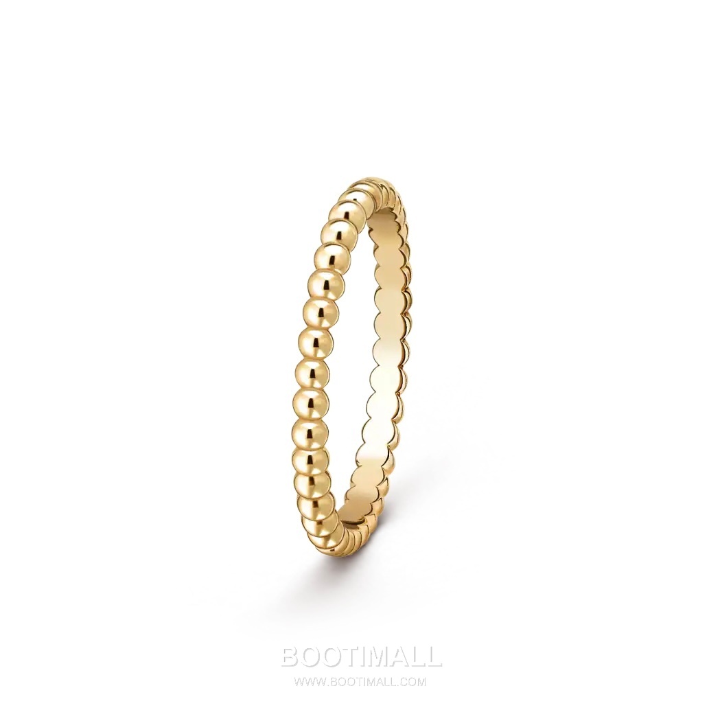 Round Bead Ring 18K Gold Gold 원주 반지 18K 골드 골드 12