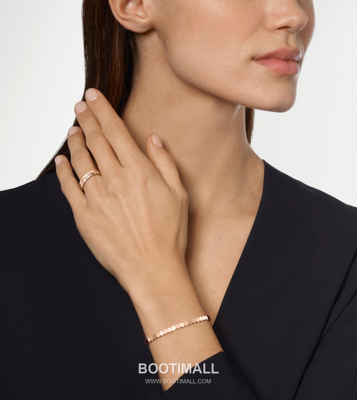 Chaumet Beehive Ring 18K Gold with Diamonds Gold 비하이브 링 18K 골드와 다이아몬드 골드 4