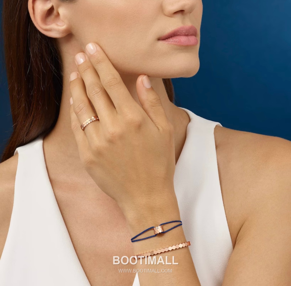 Chaumet Beehive Ring 18K Gold with Diamonds Gold 비하이브 링 18K 골드와 다이아몬드 골드 5