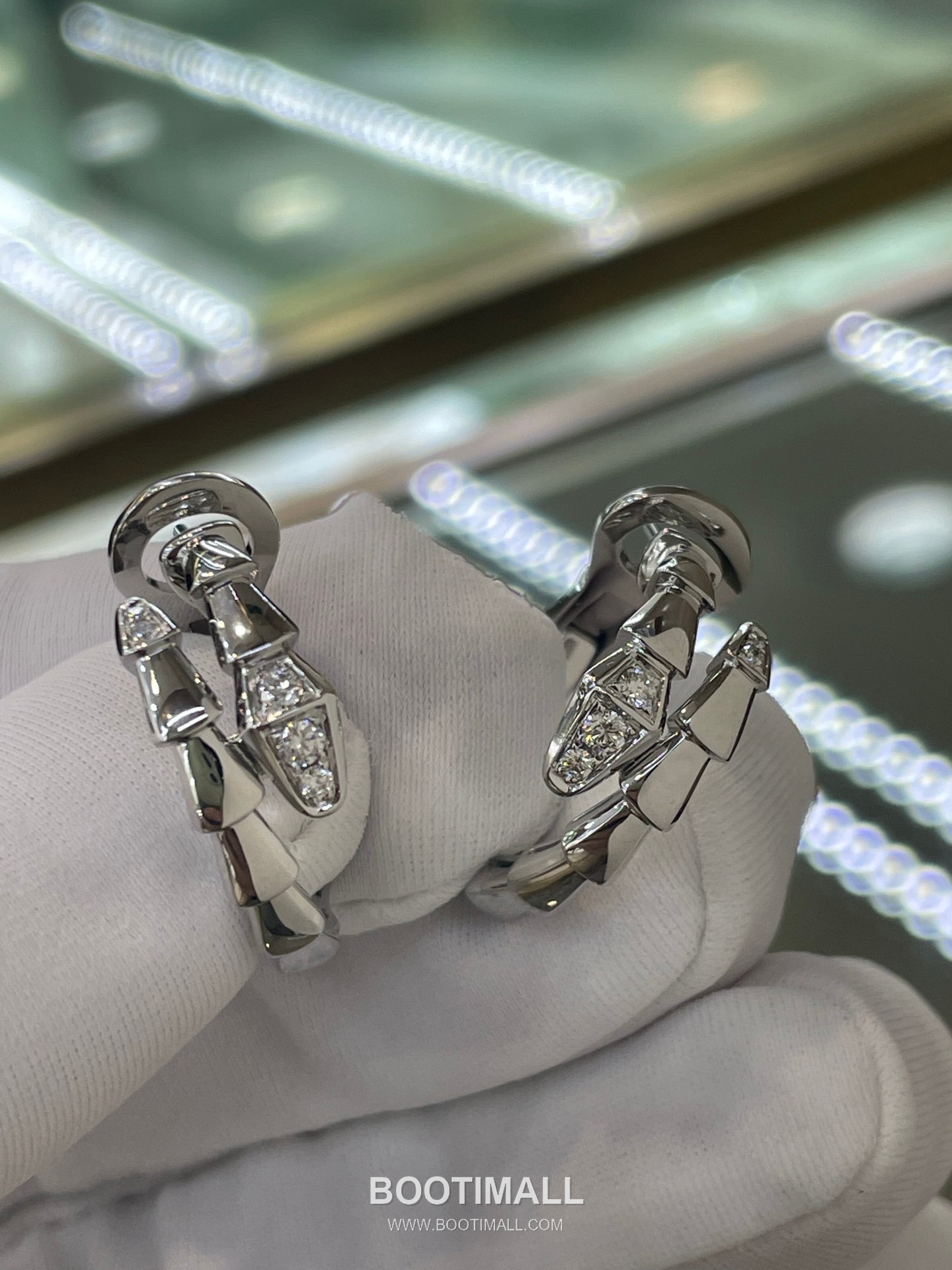 Bulgari Serpenti Viper Ring 18K Gold, Diamond Gold 불가리 세르펜티 바이퍼 반지 18K 골드, 다이아몬드 골드 5