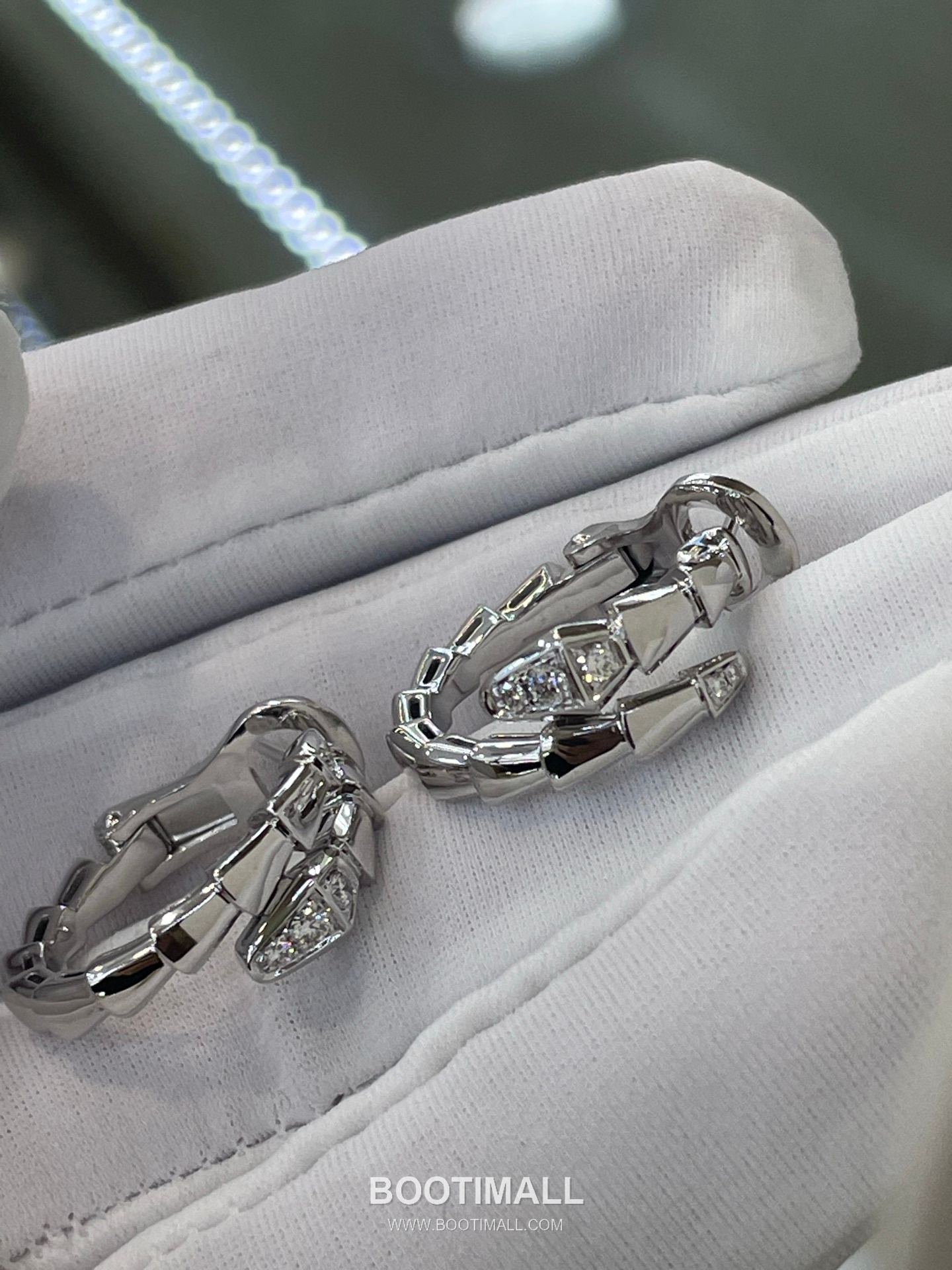 Bulgari Serpenti Viper Ring 18K Gold, Diamond Gold 불가리 세르펜티 바이퍼 반지 18K 골드, 다이아몬드 골드 7