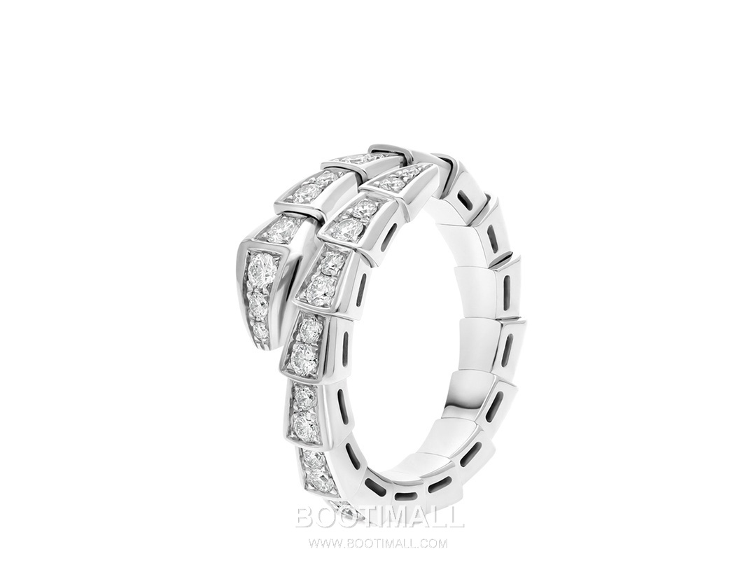 Bulgari Serpenti Viper Ring 18K Gold, Diamond Gold 불가리 세르펜티 바이퍼 반지 18K 골드, 다이아몬드 골드 17