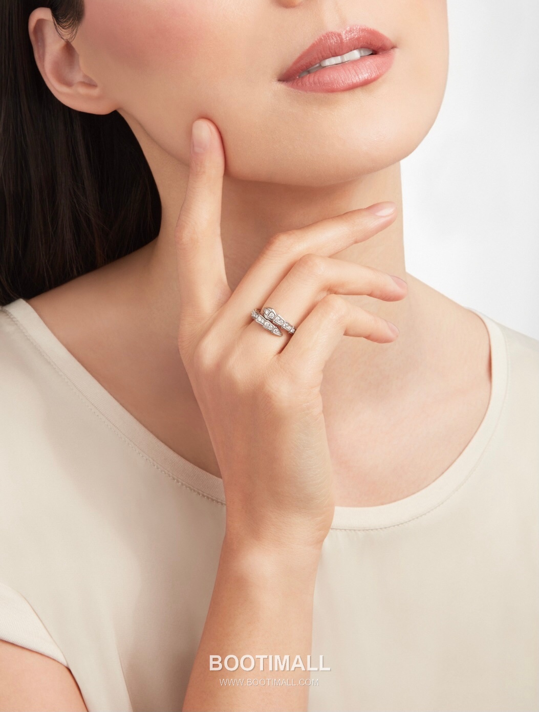 Bulgari Serpenti Viper Ring 18K Gold, Diamond Gold 불가리 세르펜티 바이퍼 반지 18K 골드, 다이아몬드 골드 22