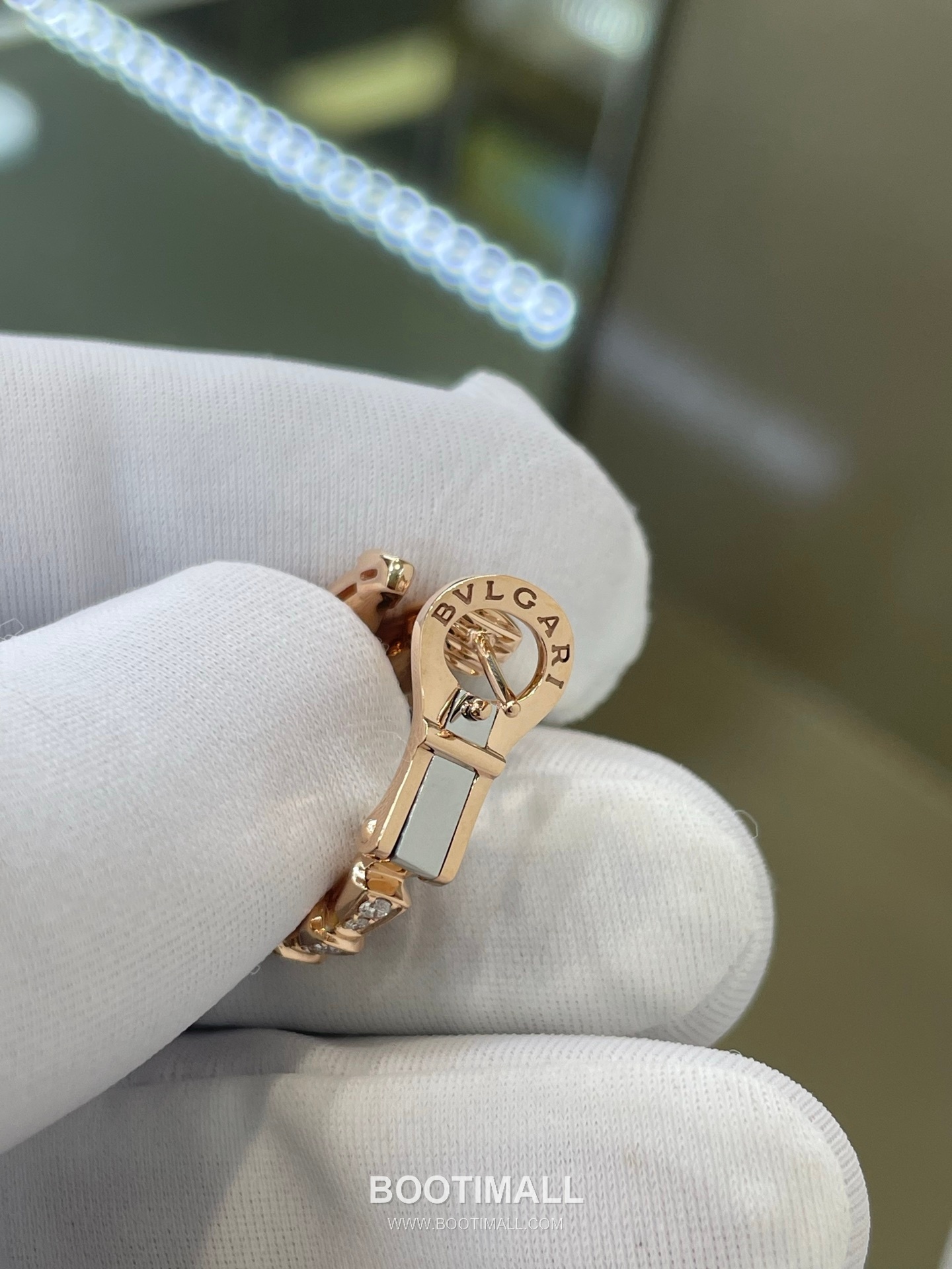 Bulgari Serpent Earrings 18K Gold, Diamond Gold 불가리 링스 이어링 18K 골드, 다이아몬드 골드 7