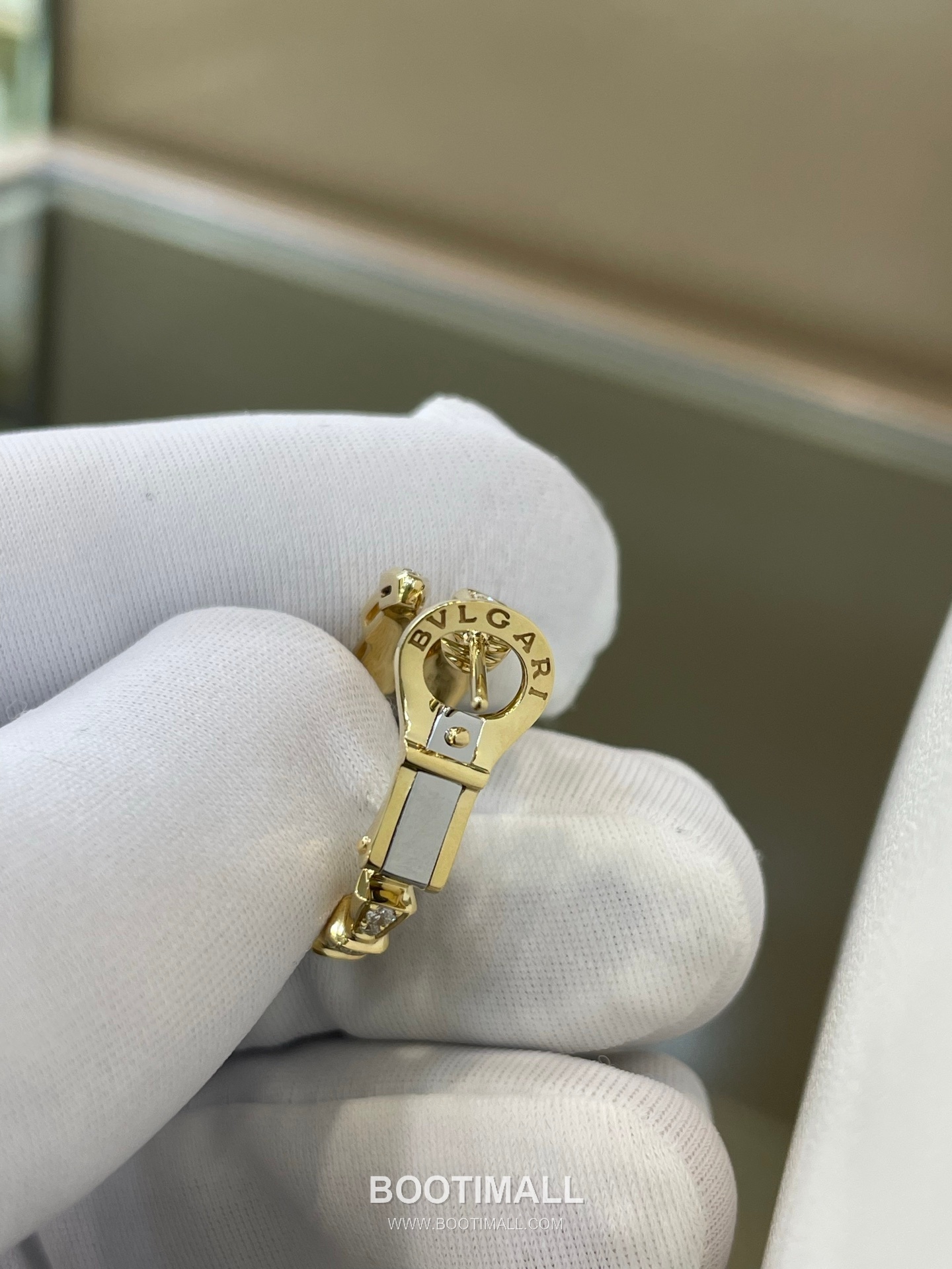 Bulgari Serpent Earrings 18K Gold, Diamond Gold 불가리 링스 이어링 18K 골드, 다이아몬드 골드 15