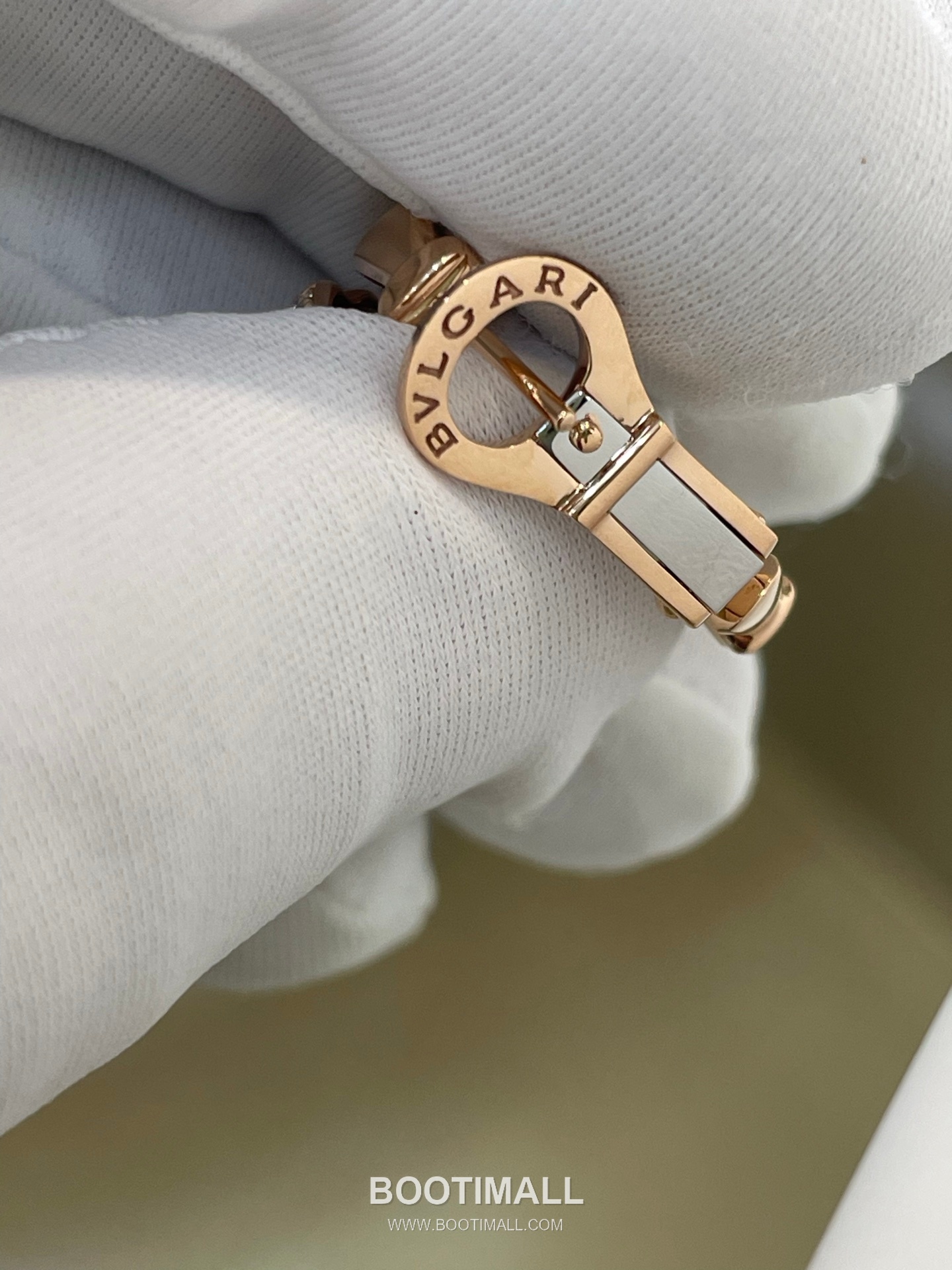 Bulgari Serpent Earrings 18K Gold, Diamond Gold 불가리 링스 이어링 18K 골드, 다이아몬드 골드 5