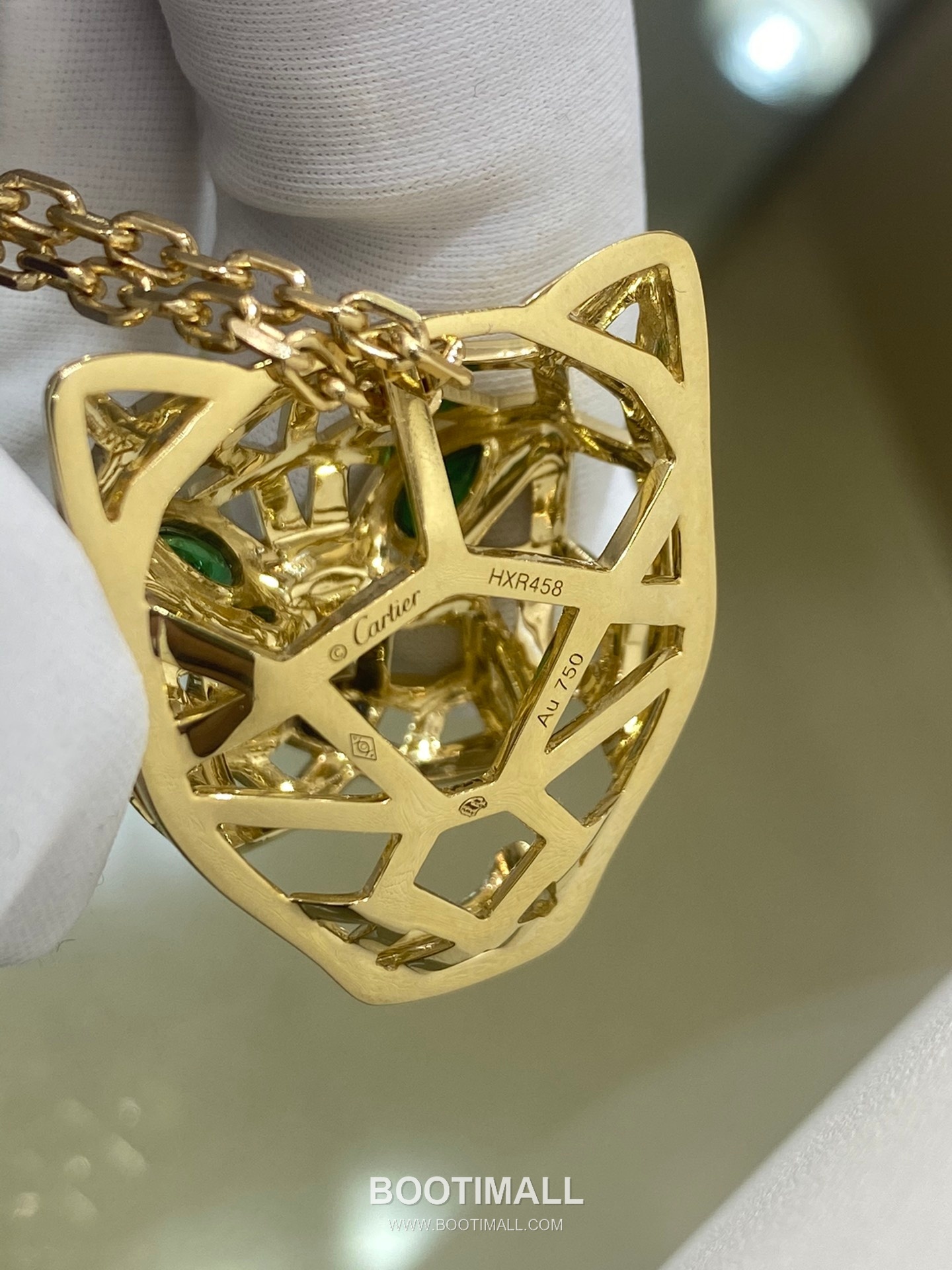 Cartier Leopard Head Necklace 18K Gold Gold 까르띠에 표두 목걸이 18K 골드 골드 3