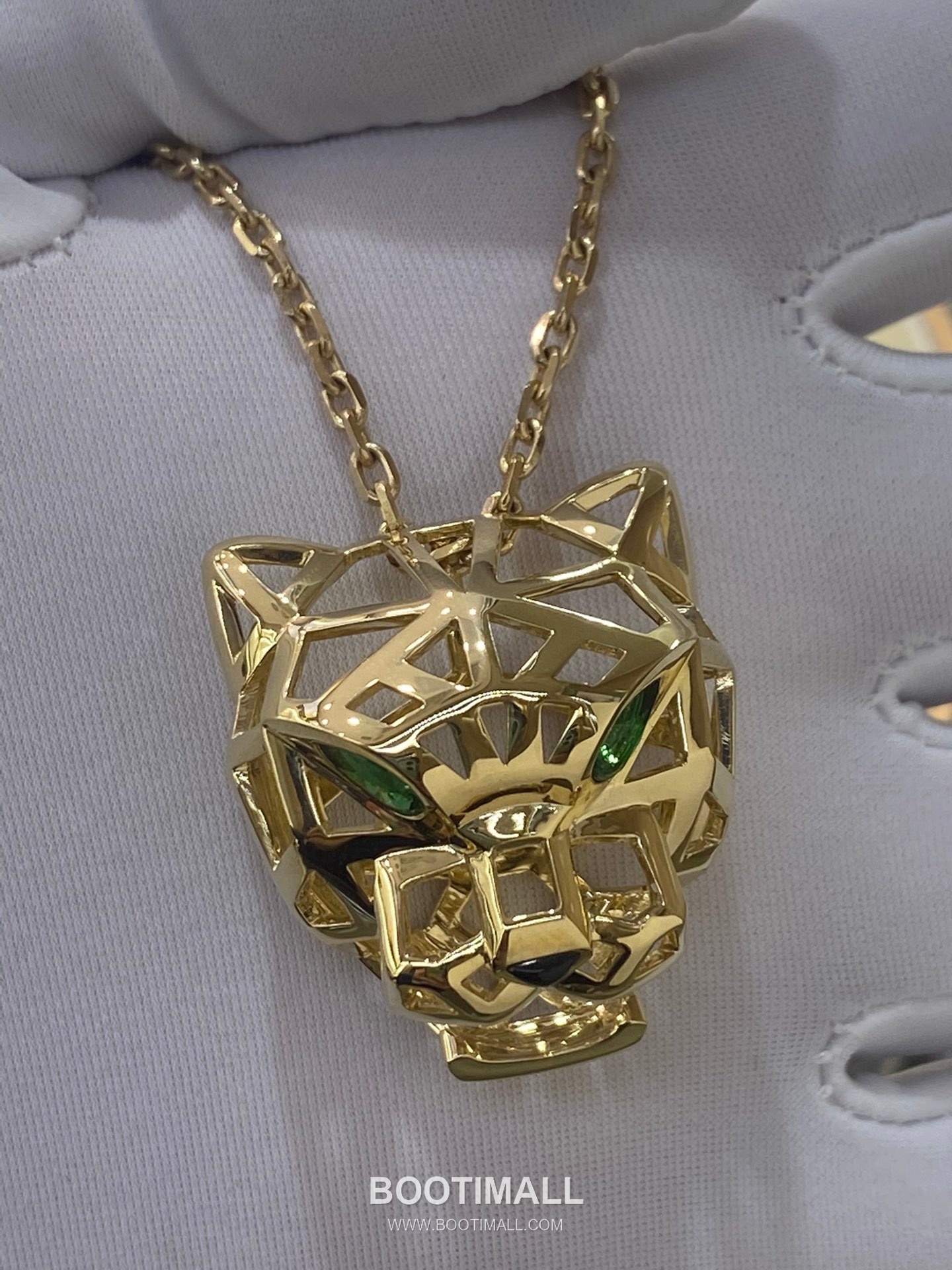 Cartier Leopard Head Necklace 18K Gold Gold 까르띠에 표두 목걸이 18K 골드 골드 6