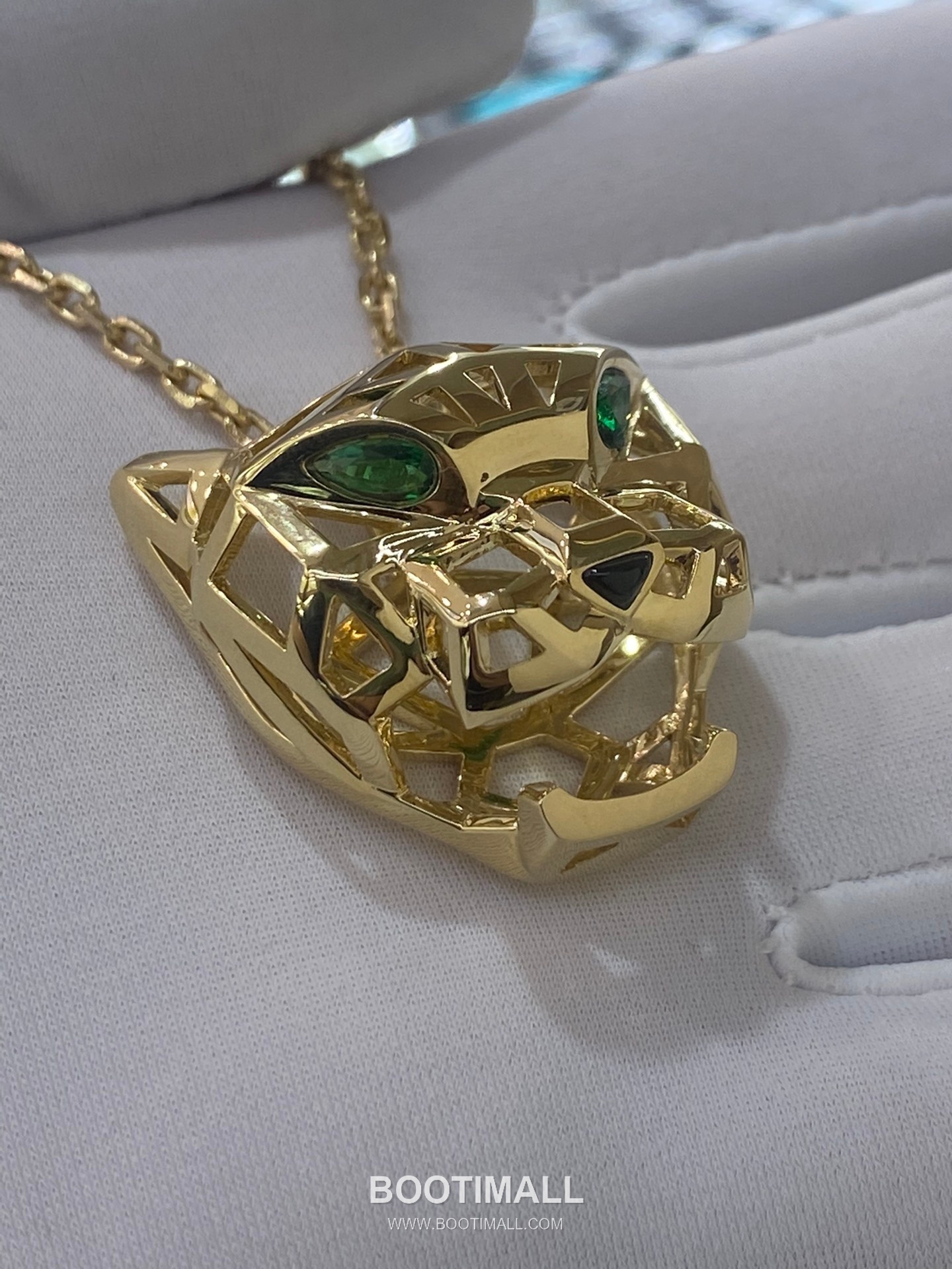 Cartier Leopard Head Necklace 18K Gold Gold 까르띠에 표두 목걸이 18K 골드 골드 11