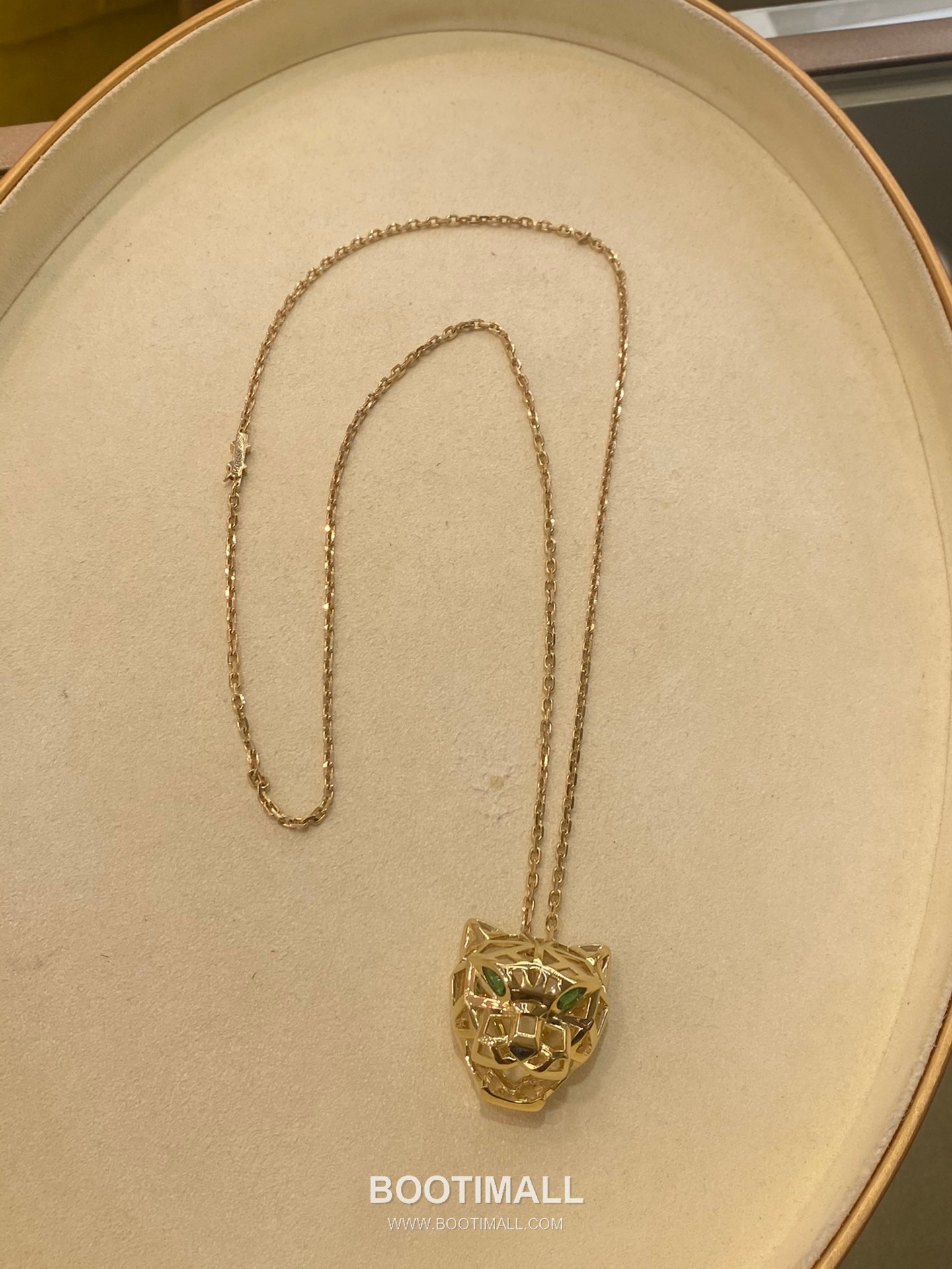 Cartier Leopard Head Necklace 18K Gold Gold 까르띠에 표두 목걸이 18K 골드 골드 15