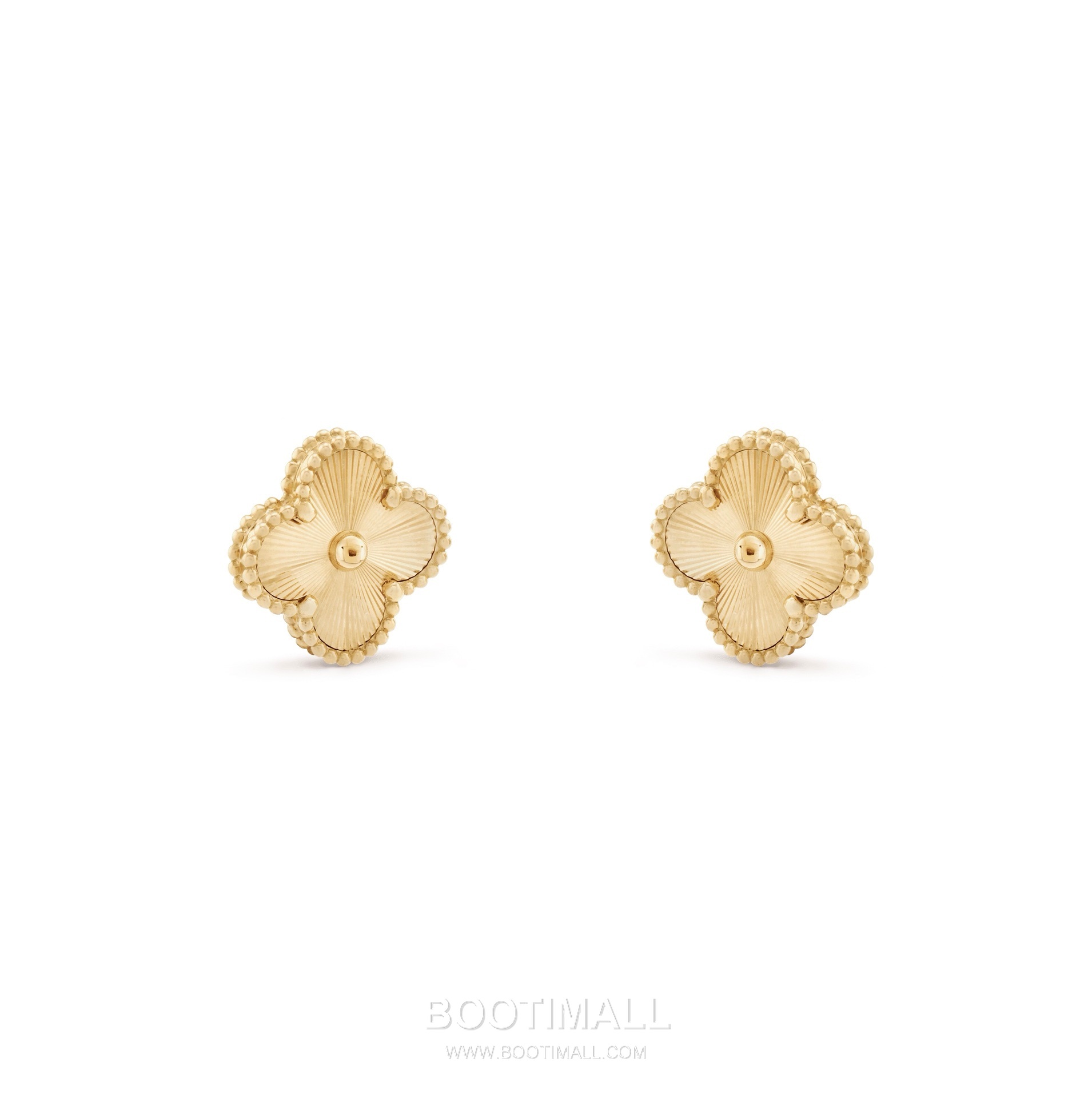 Van Cleef & Arpels Four Leaf Clover Earrings 18K Gold Gold 반클리프 포리프 클로버 귀걸이 18K 골드 골드 8