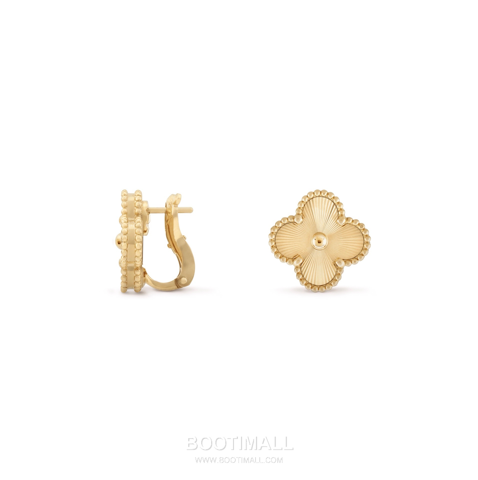 Van Cleef & Arpels Four Leaf Clover Earrings 18K Gold Gold 반클리프 포리프 클로버 귀걸이 18K 골드 골드 11